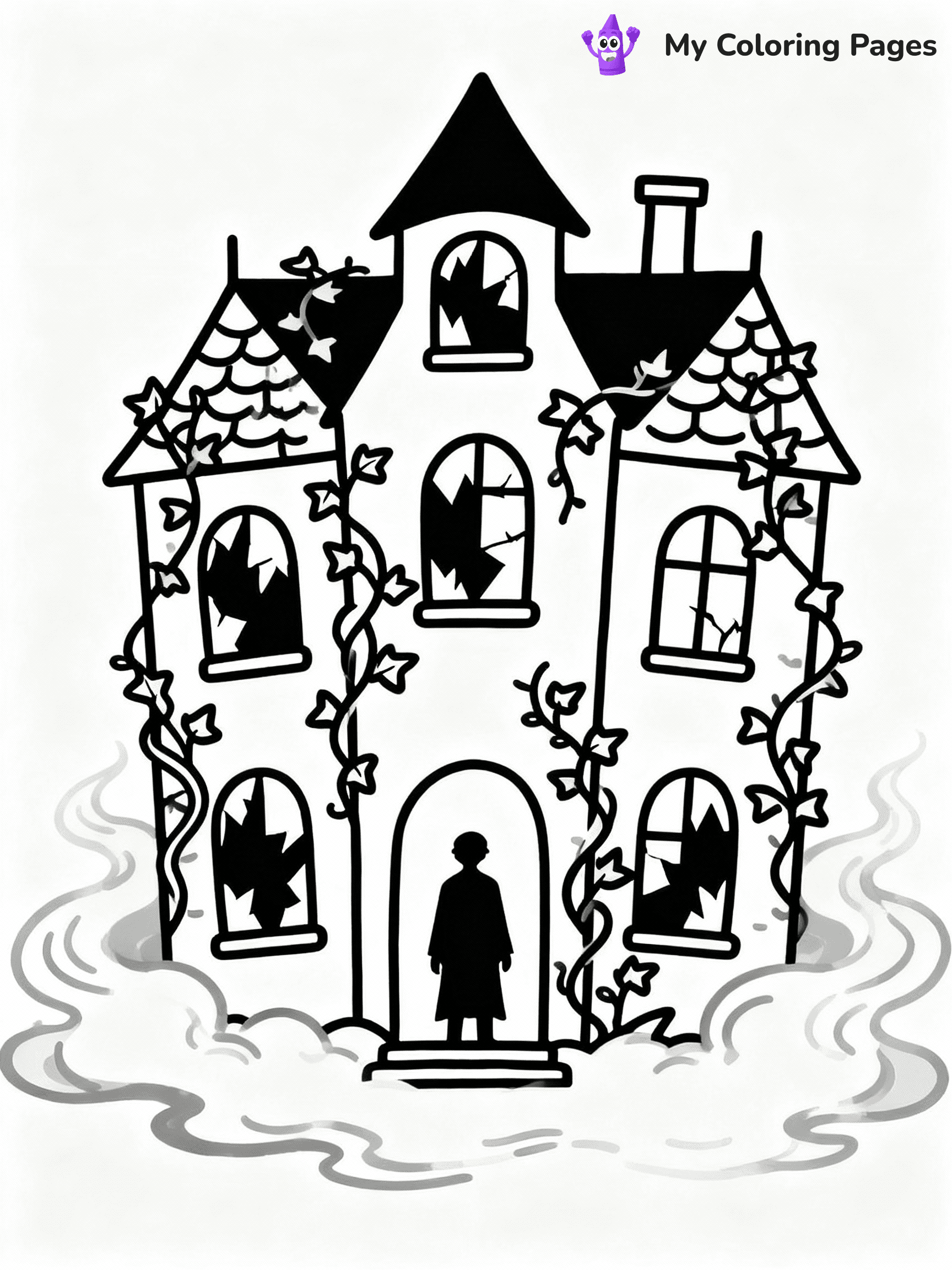 Halloween Adult Coloring Pages - 18