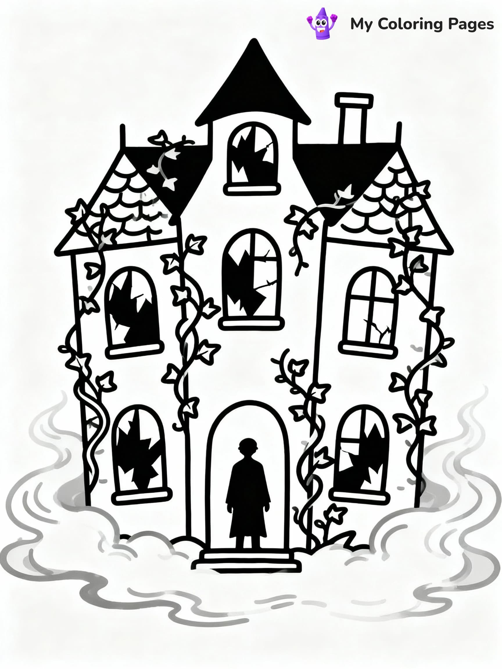 Halloween Adult Coloring Pages - 18