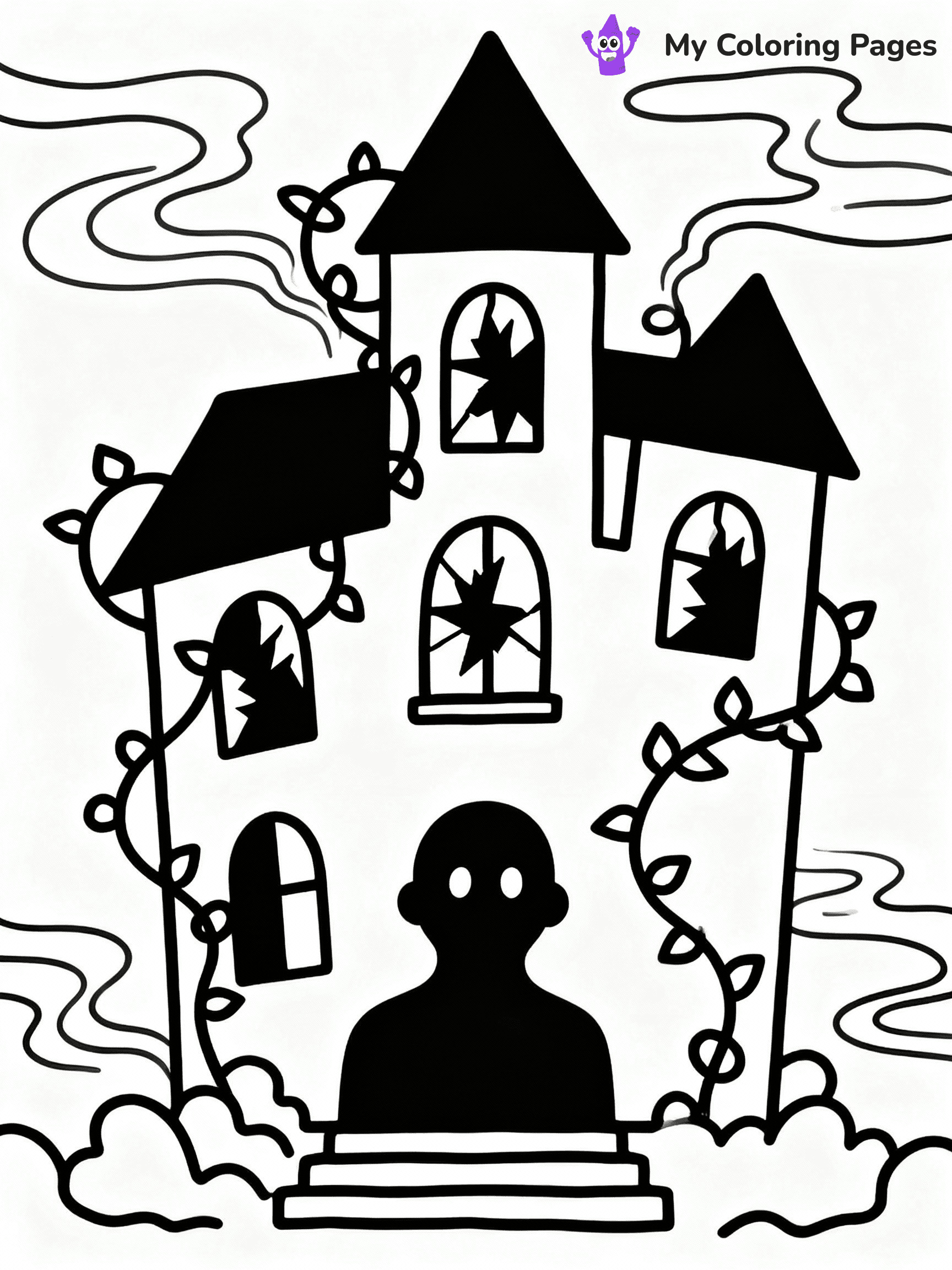 Halloween Adult Coloring Pages - 17