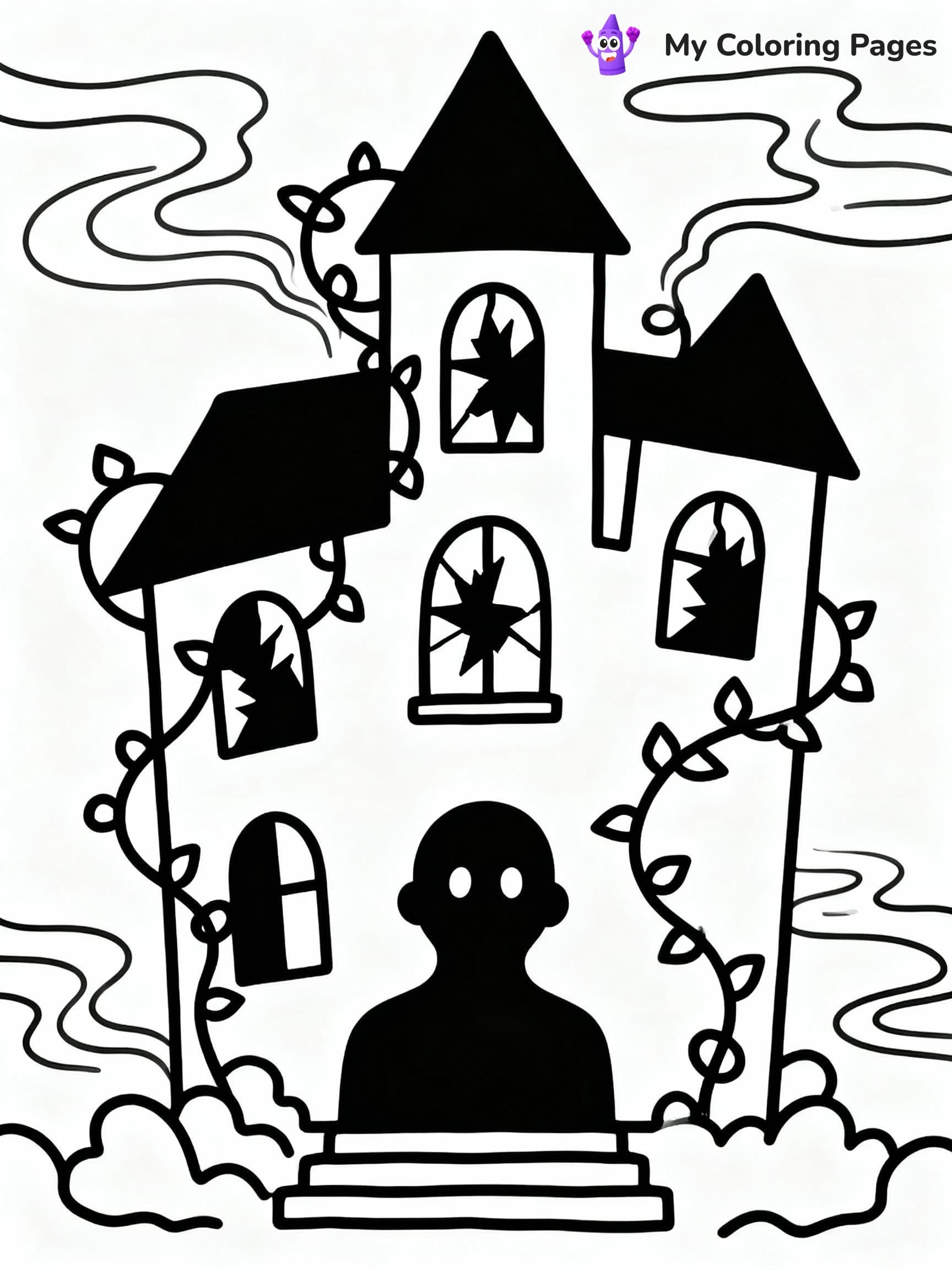 Halloween Adult Coloring Pages - 17