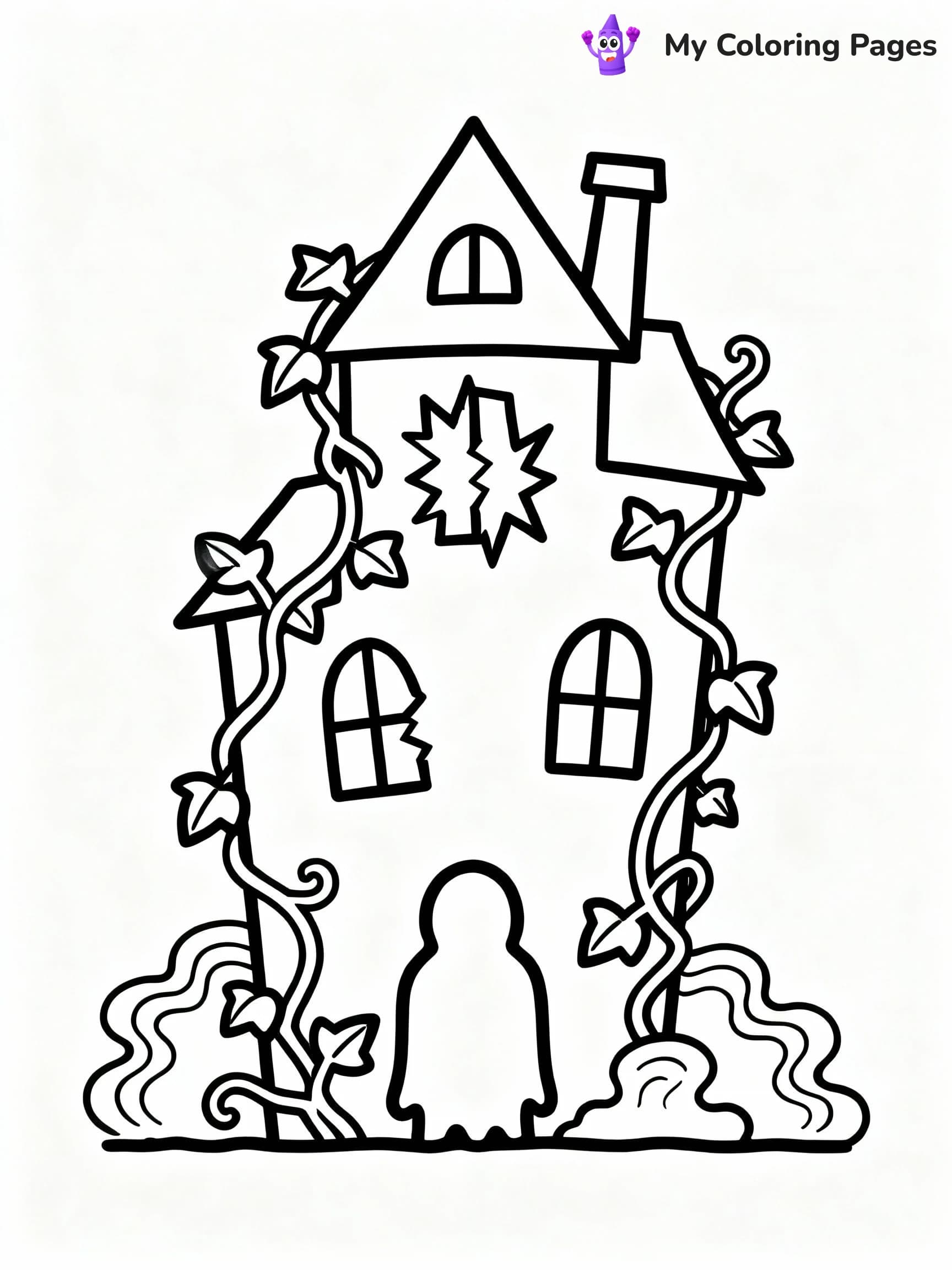 Halloween Adult Coloring Pages - 12