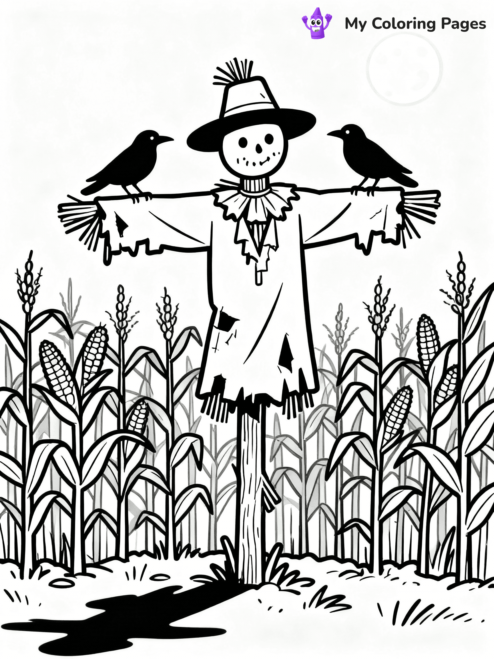 Halloween Adult Coloring Pages - 10