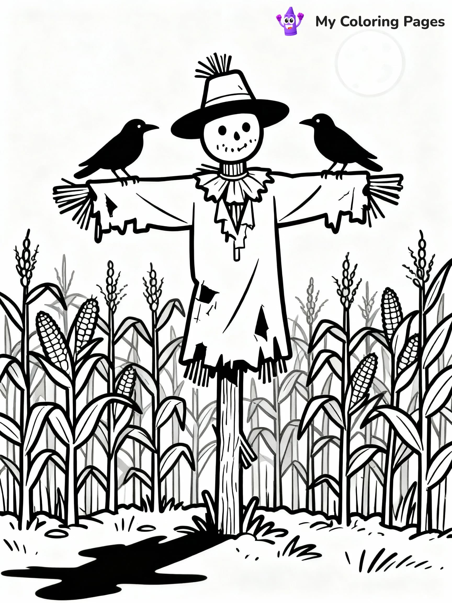 Halloween Adult Coloring Pages - 10