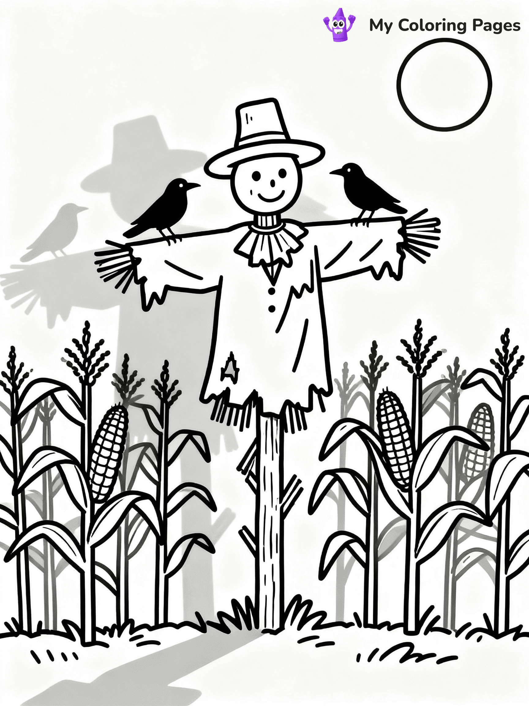 Halloween Adult Coloring Pages - 9