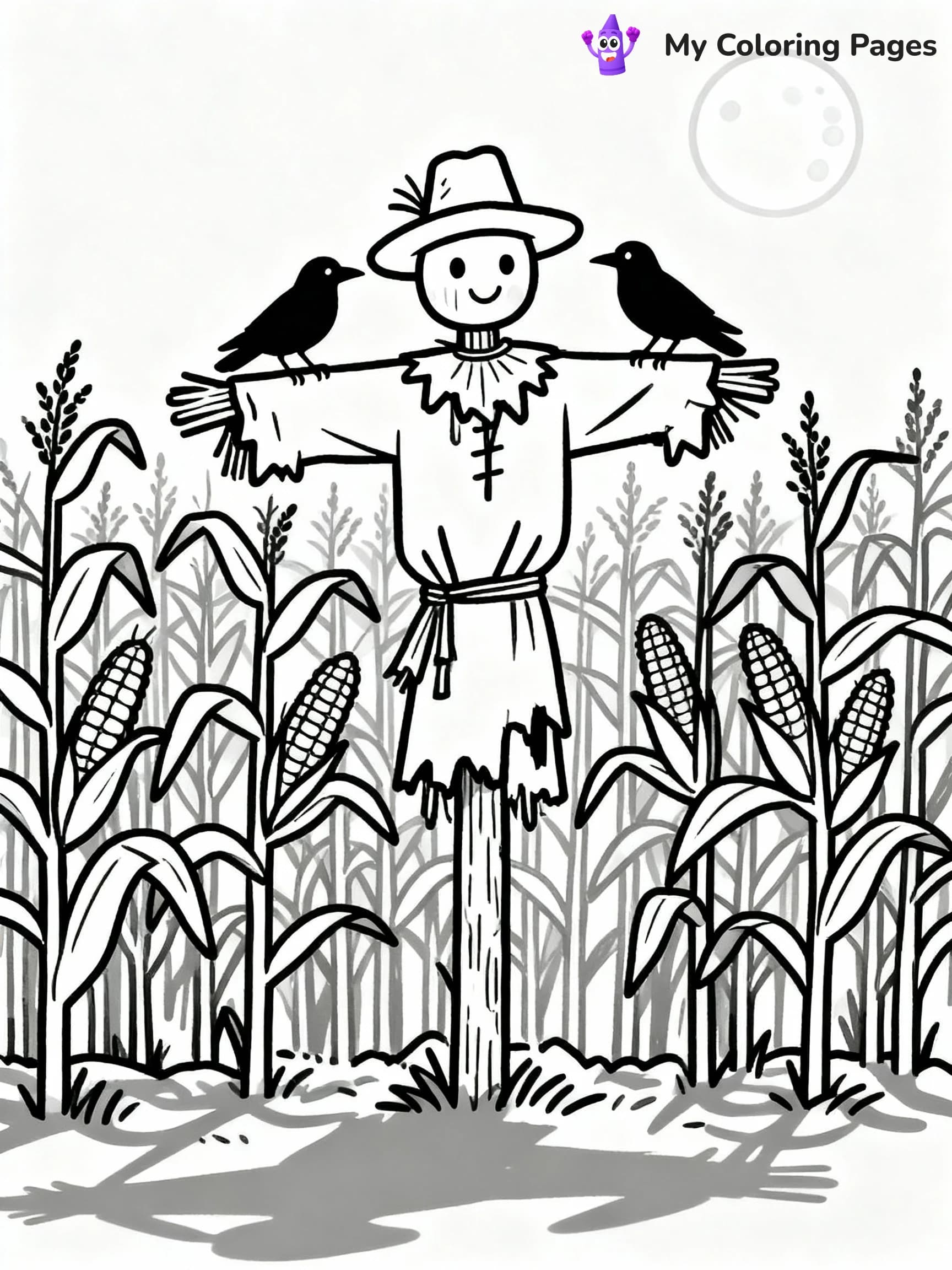 Halloween Adult Coloring Pages - 8