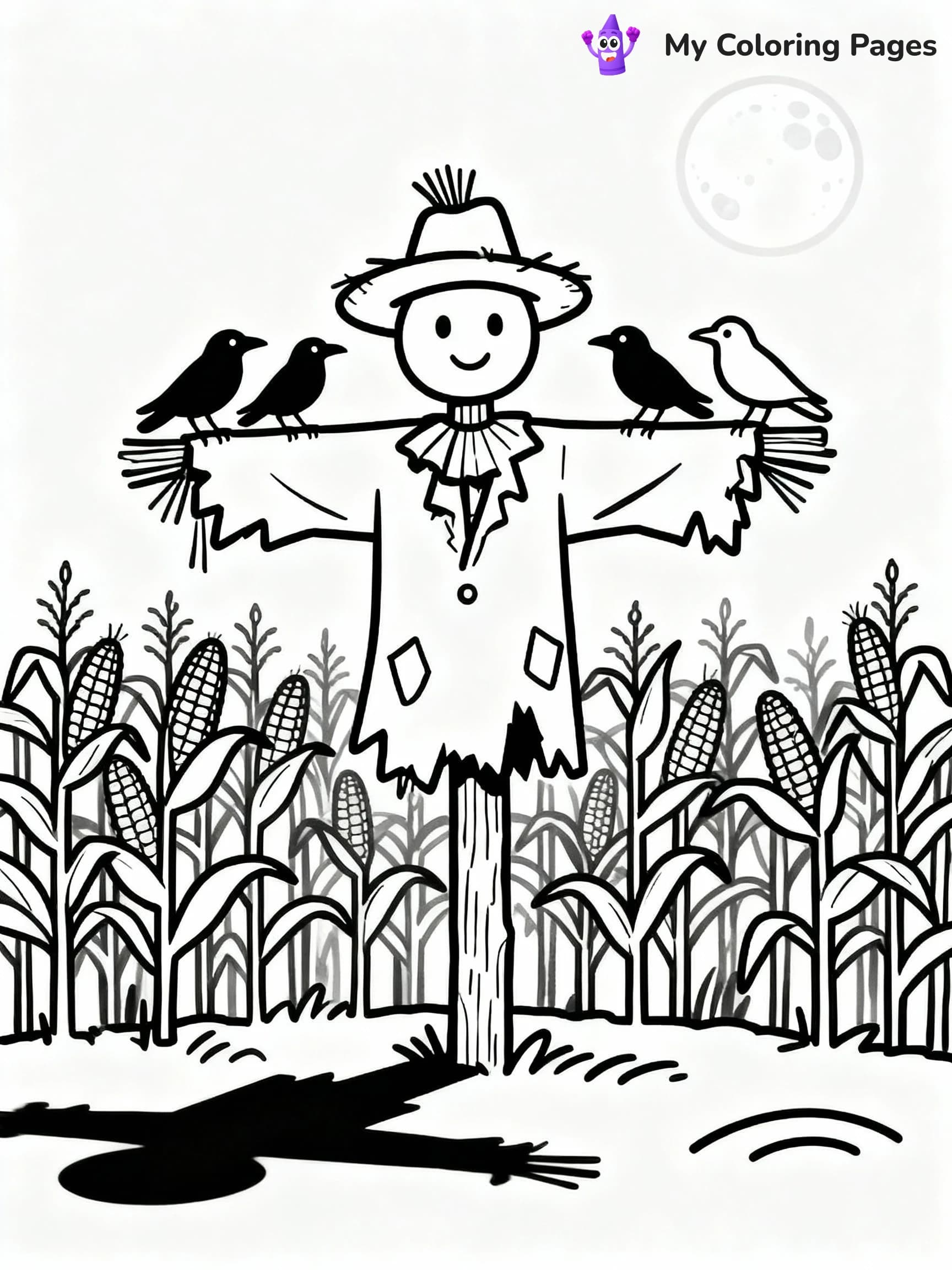 Halloween Adult Coloring Pages - 7