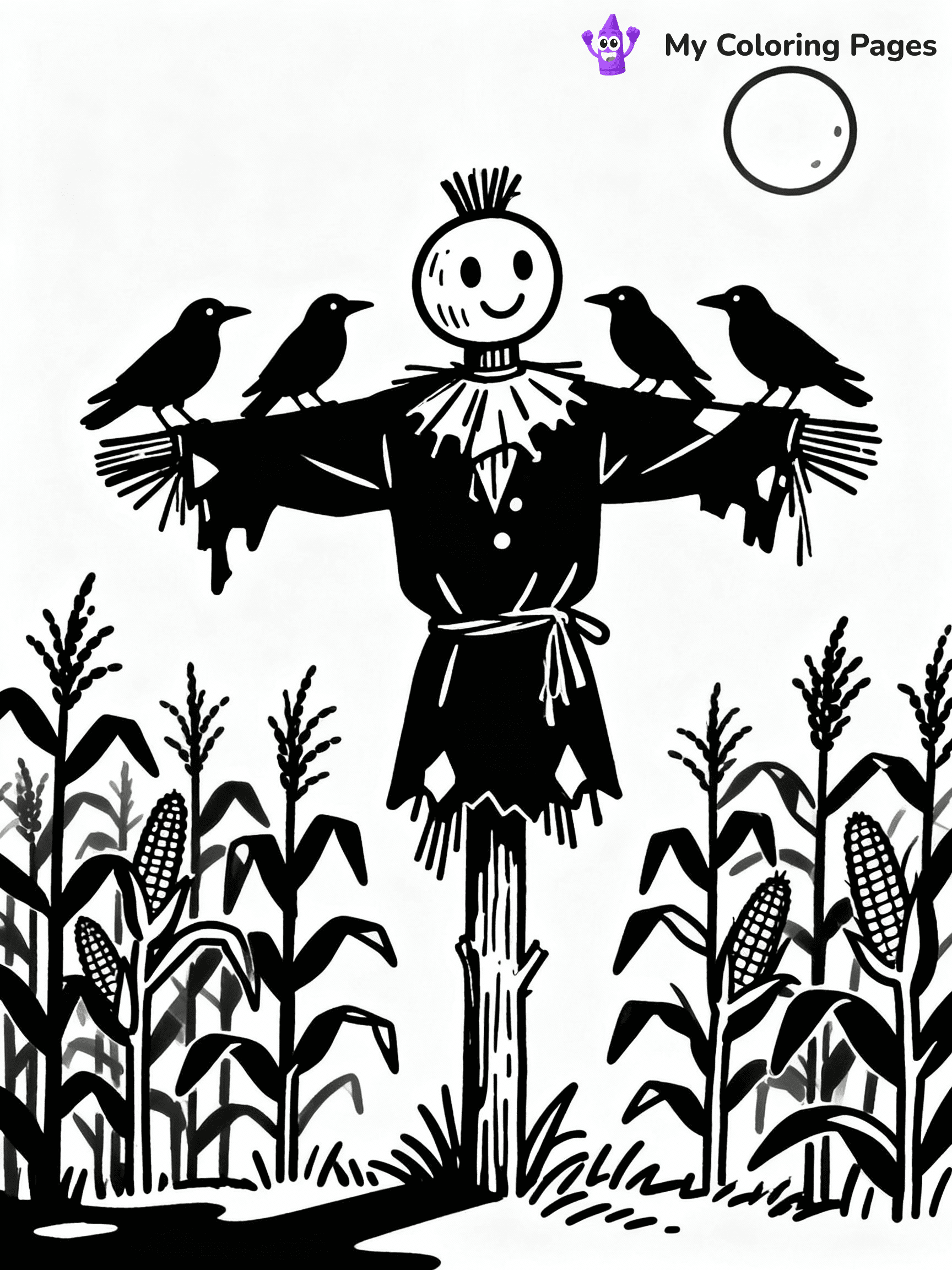 Halloween Adult Coloring Pages - 3