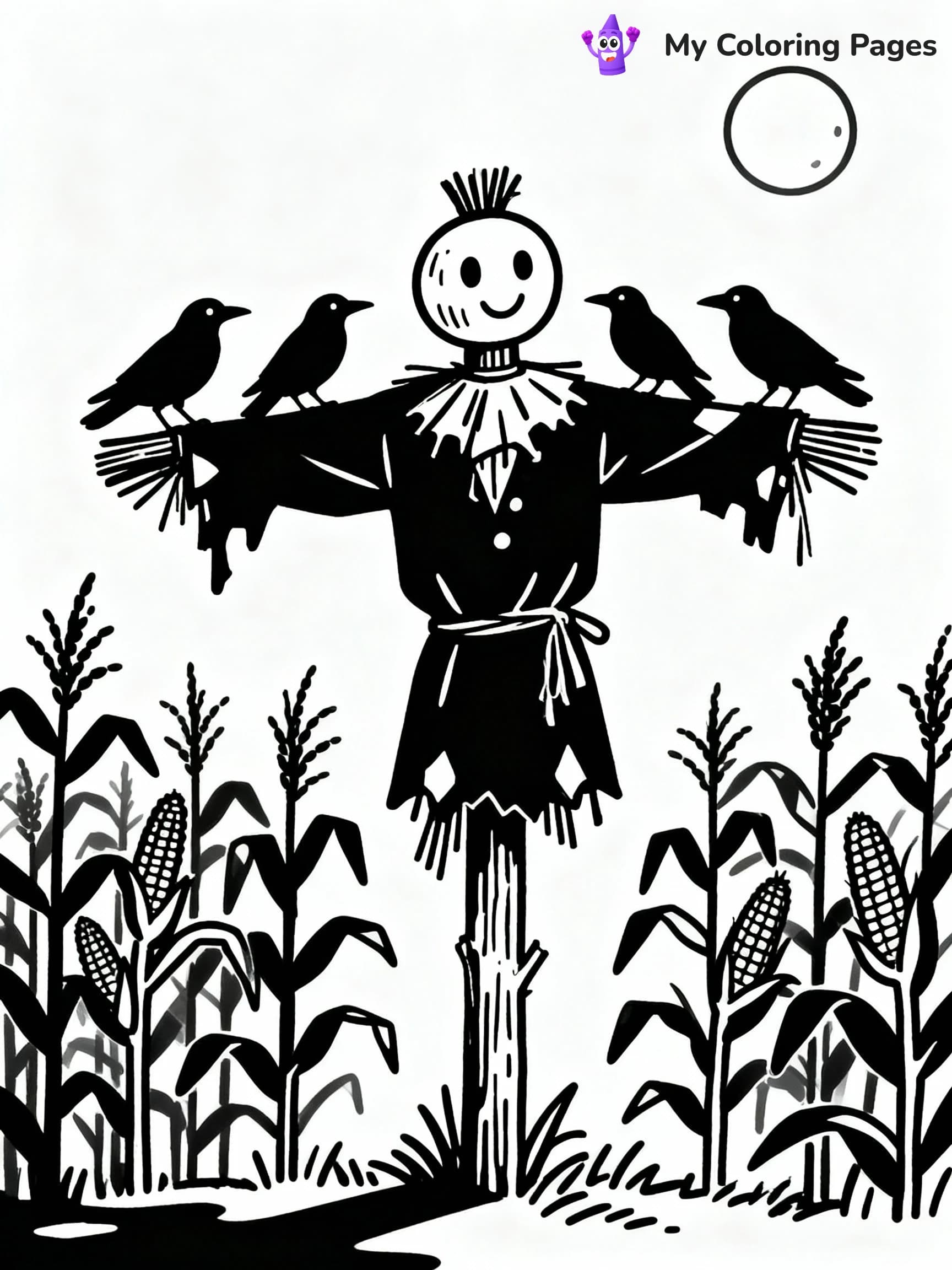 Halloween Adult Coloring Pages - 3