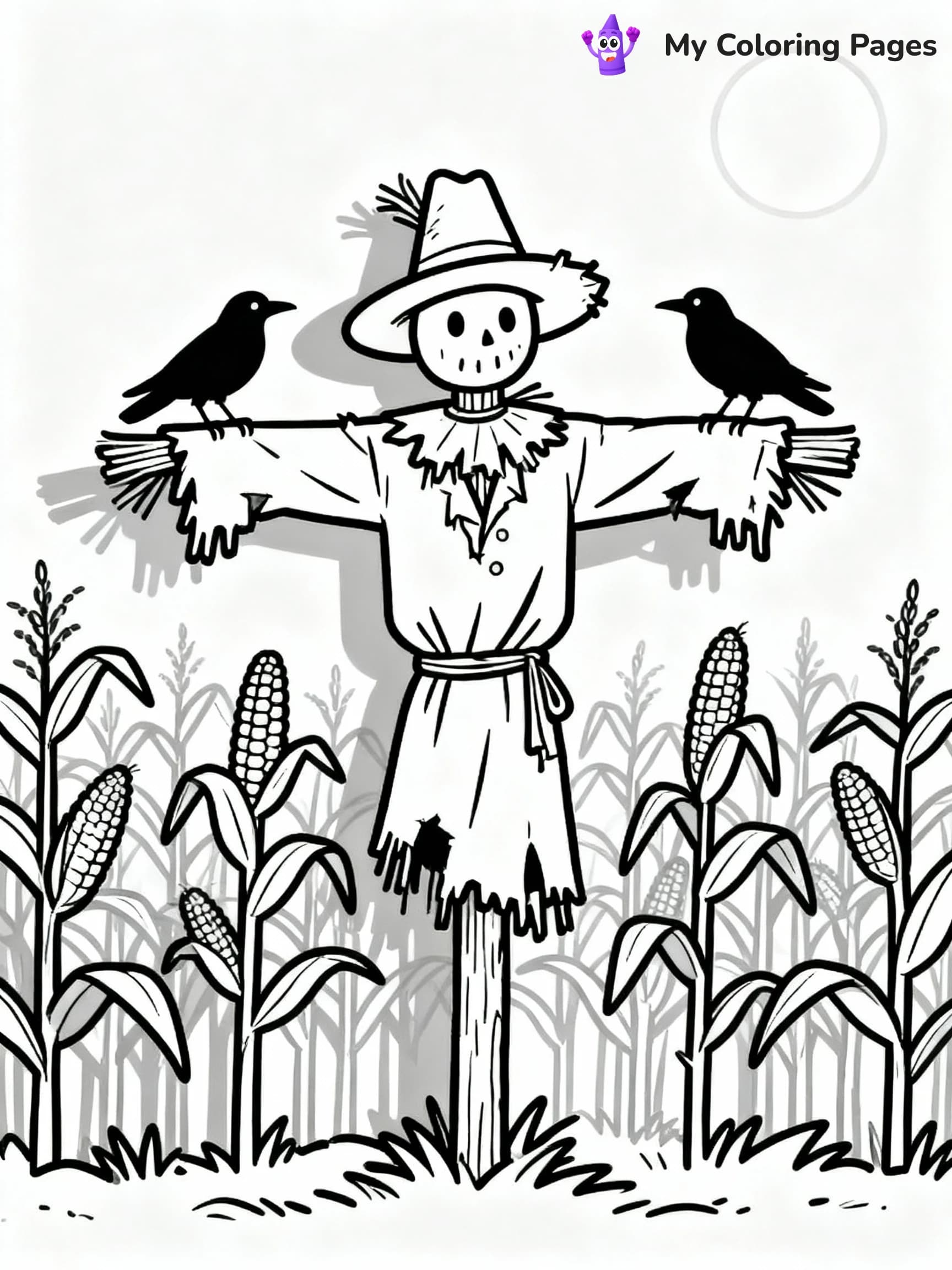 Halloween Adult Coloring Pages - 1