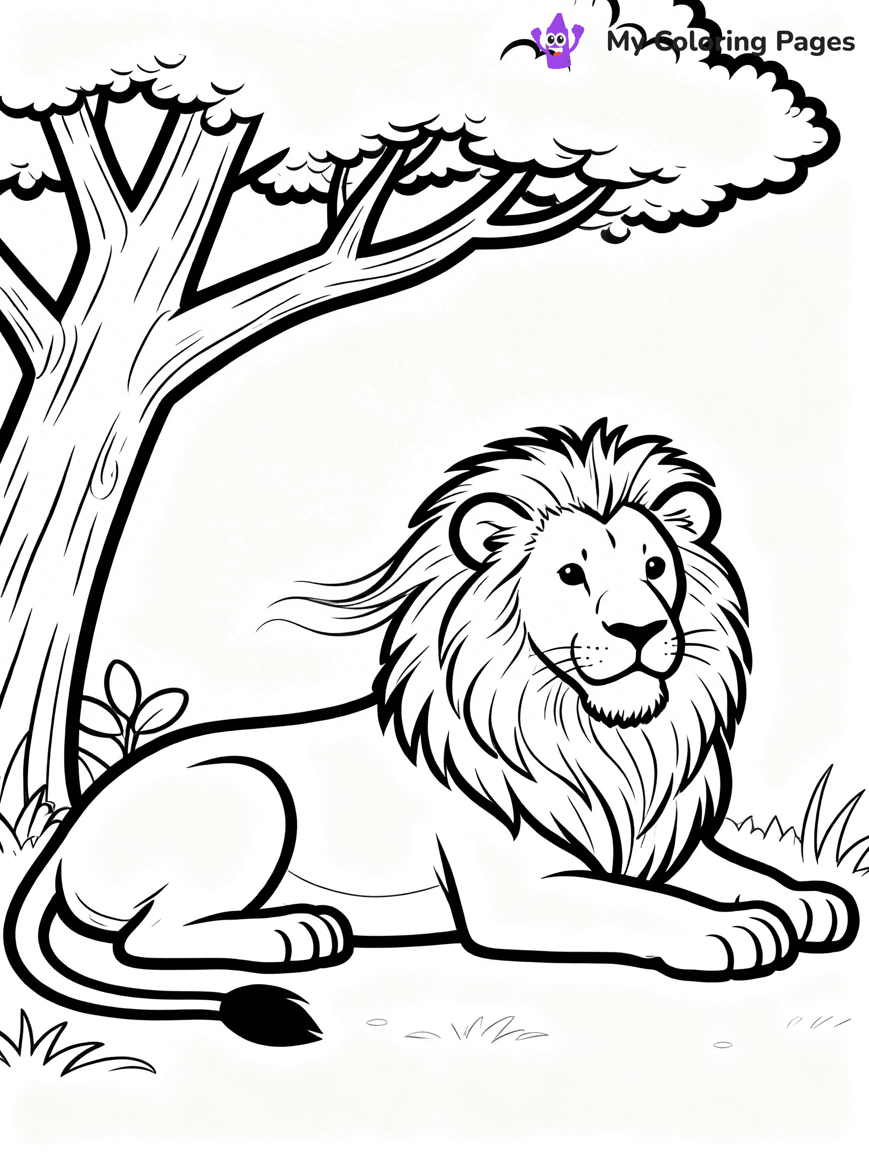 Safari Coloring Pages - 77