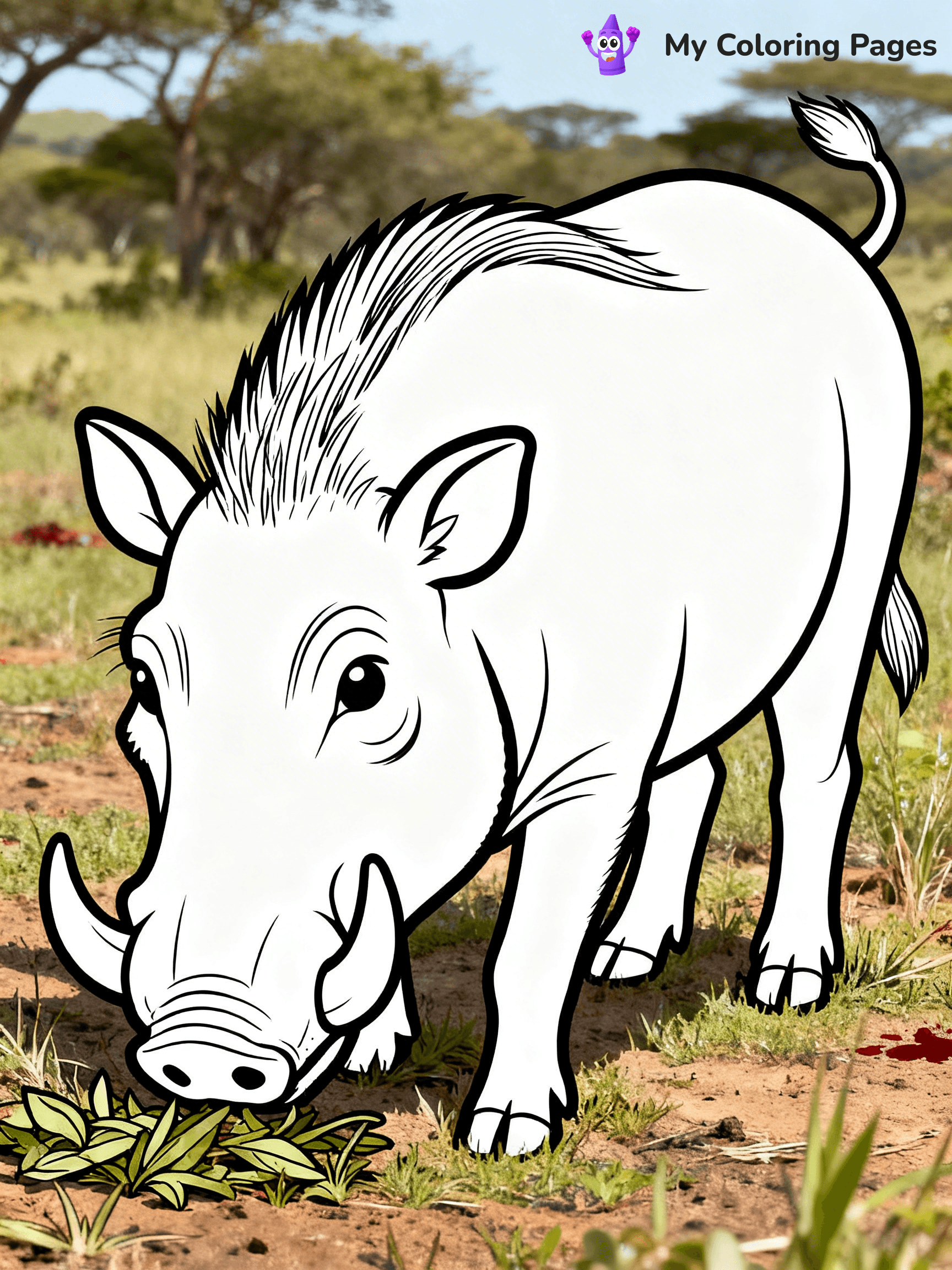 Safari Coloring Pages - 44