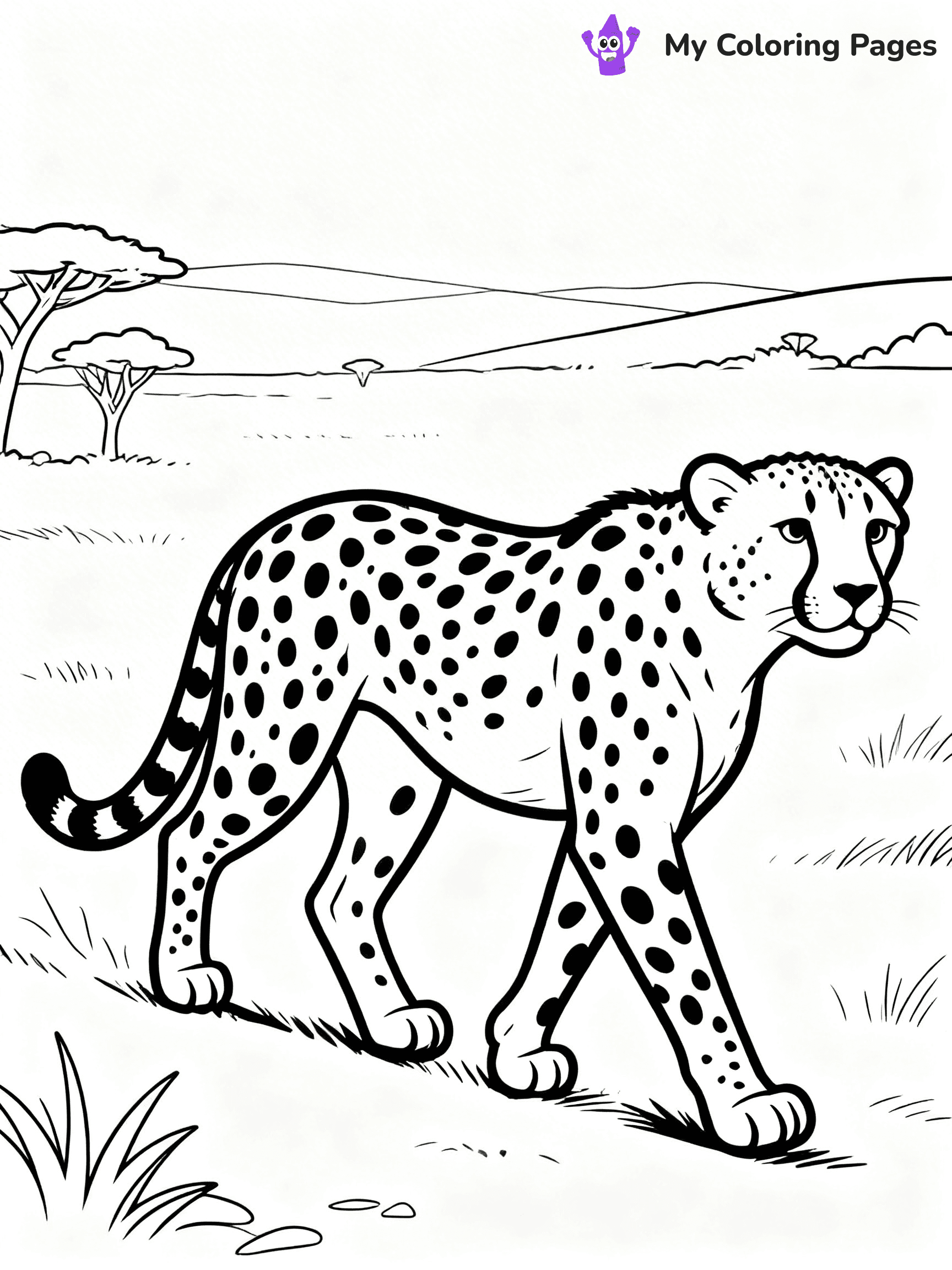 Safari Coloring Pages - 26