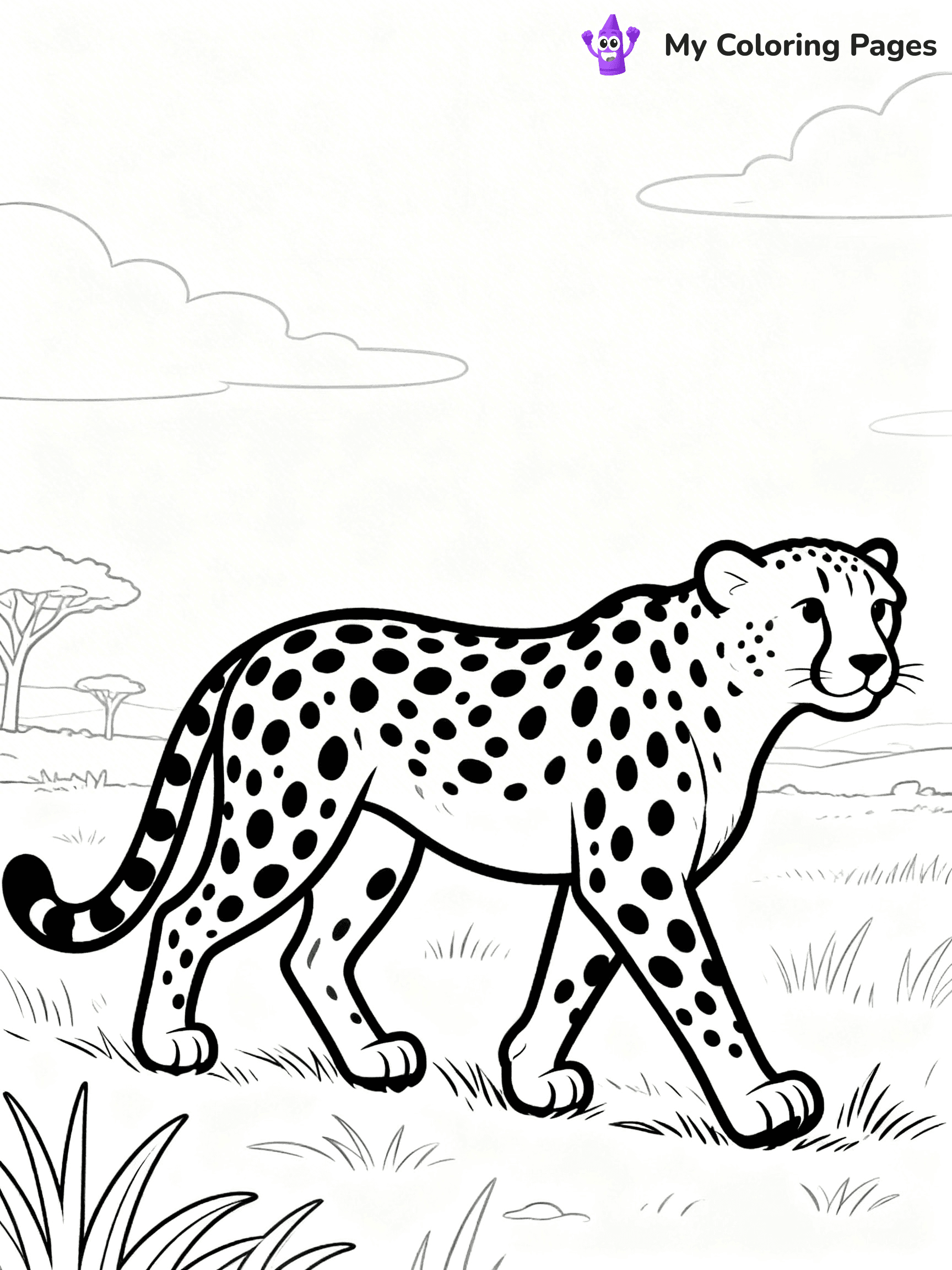 Safari Coloring Pages - 25