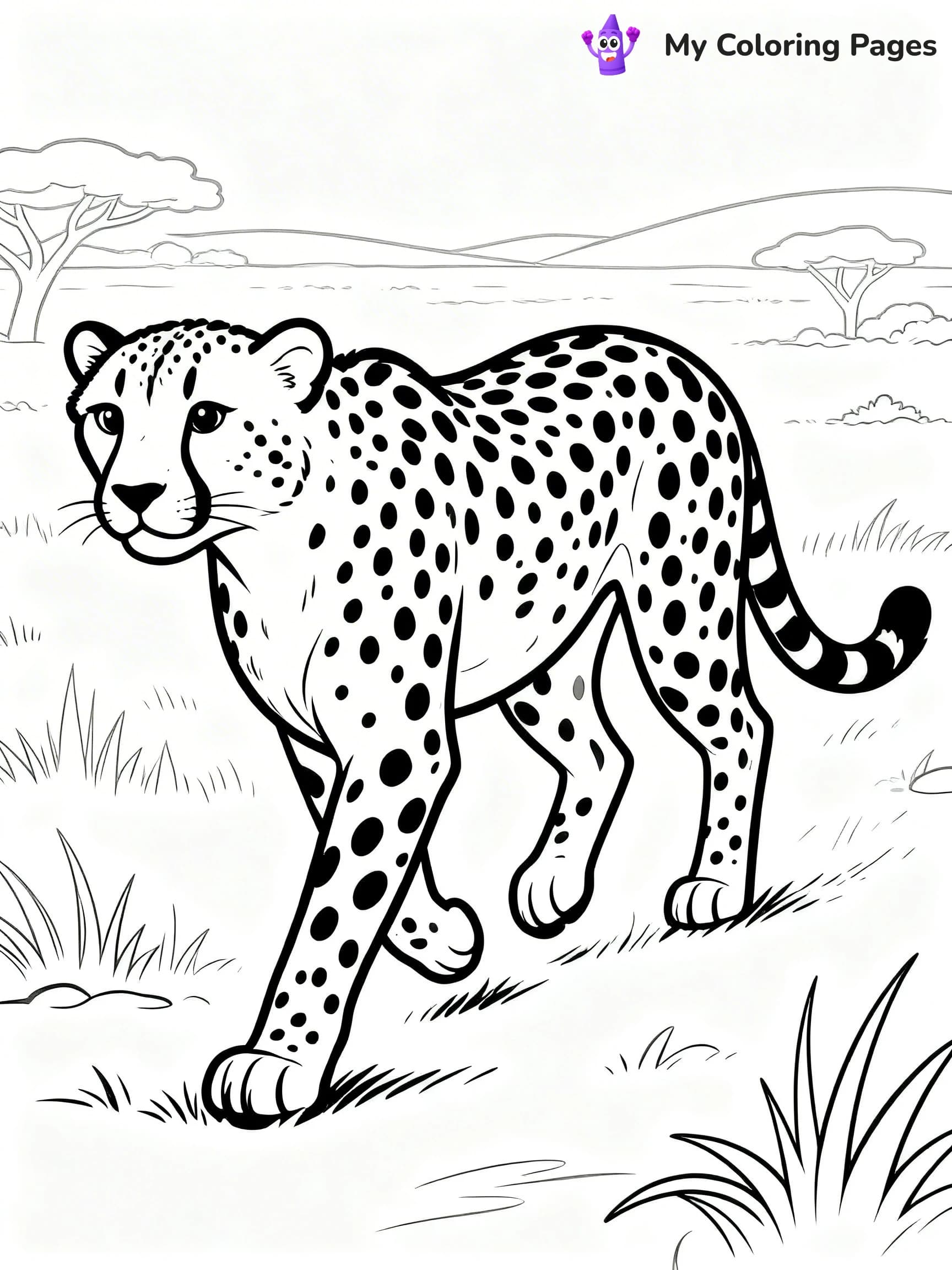 Safari Coloring Pages - 22