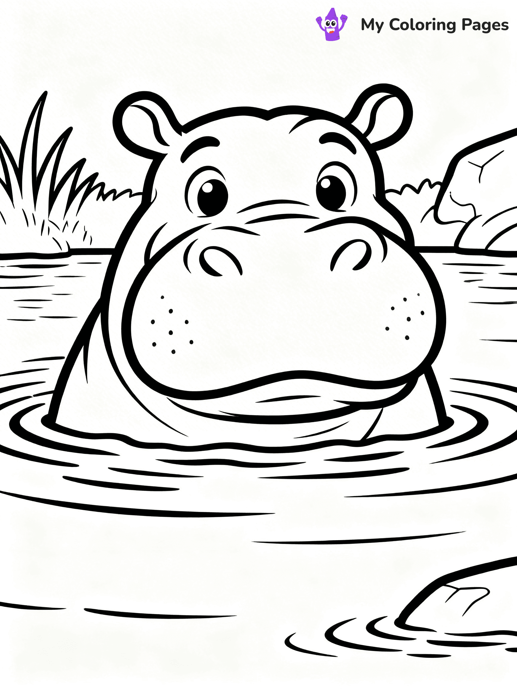 Safari Coloring Pages - 1