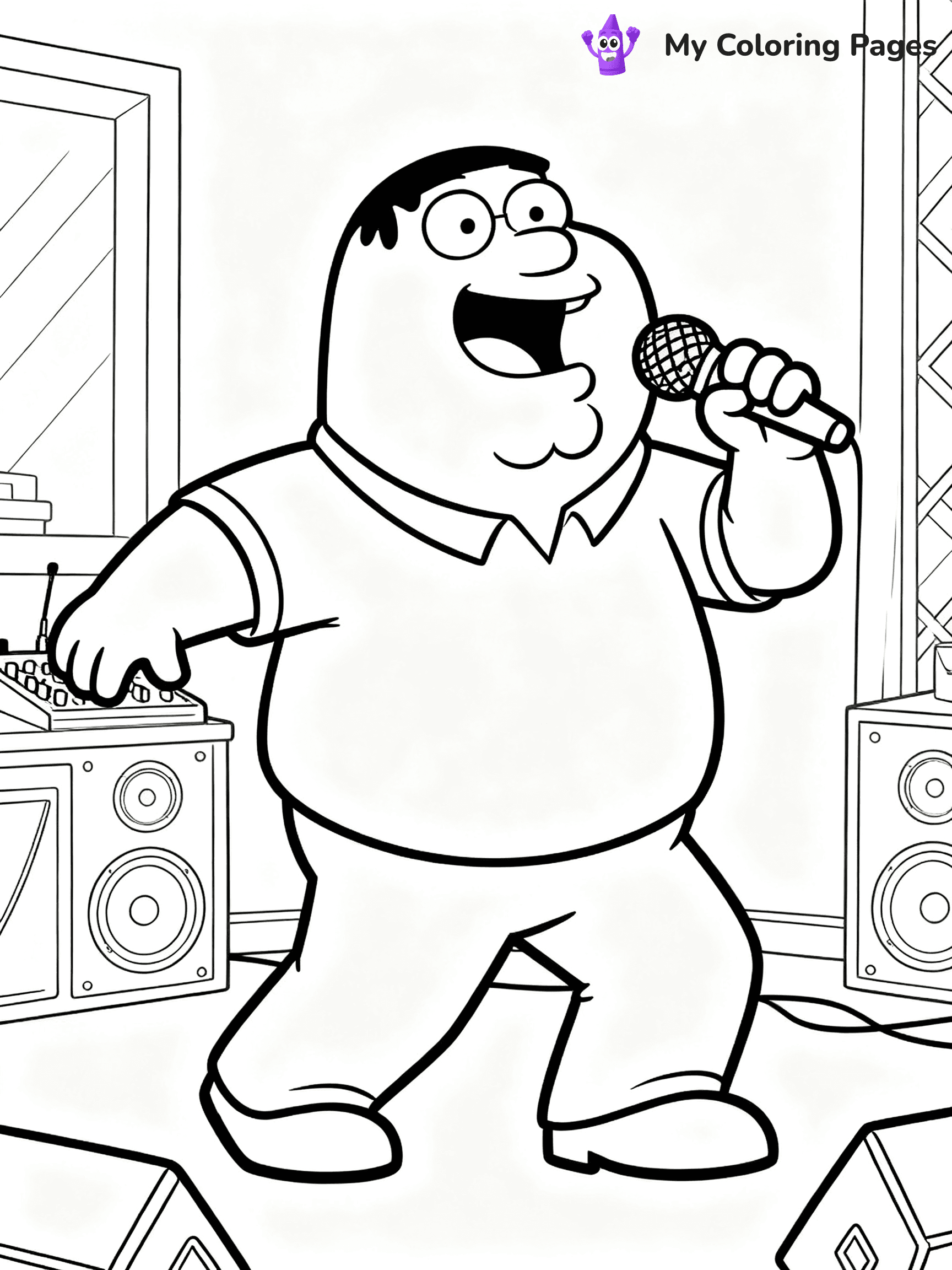 Family Guy Coloring Pages - 34