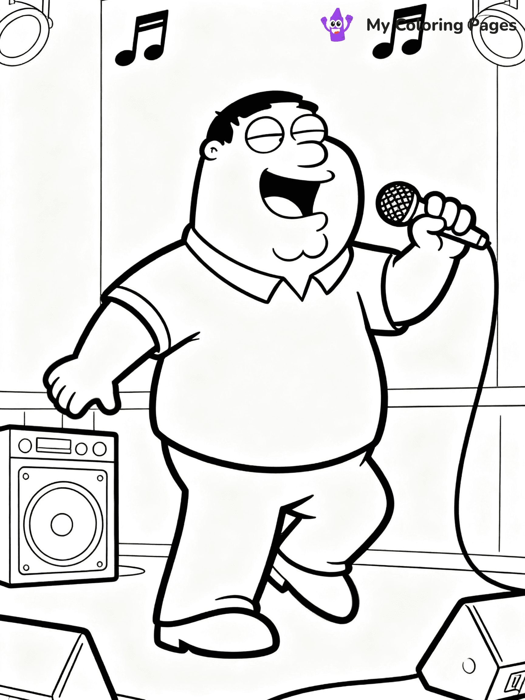 Family Guy Coloring Pages - 33