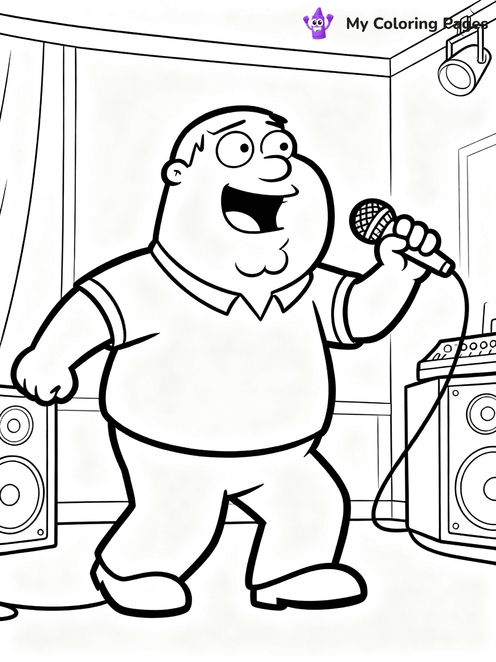 Family Guy Coloring Pages - 32