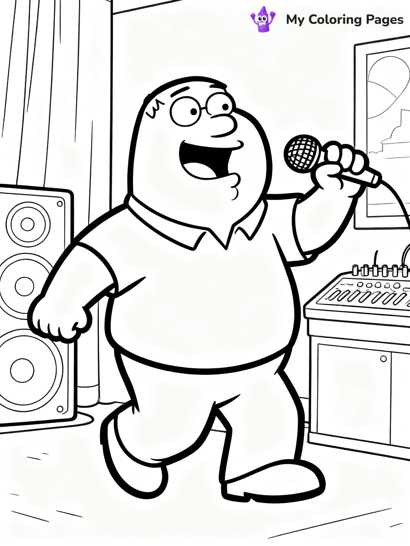 Family Guy Coloring Pages - 31
