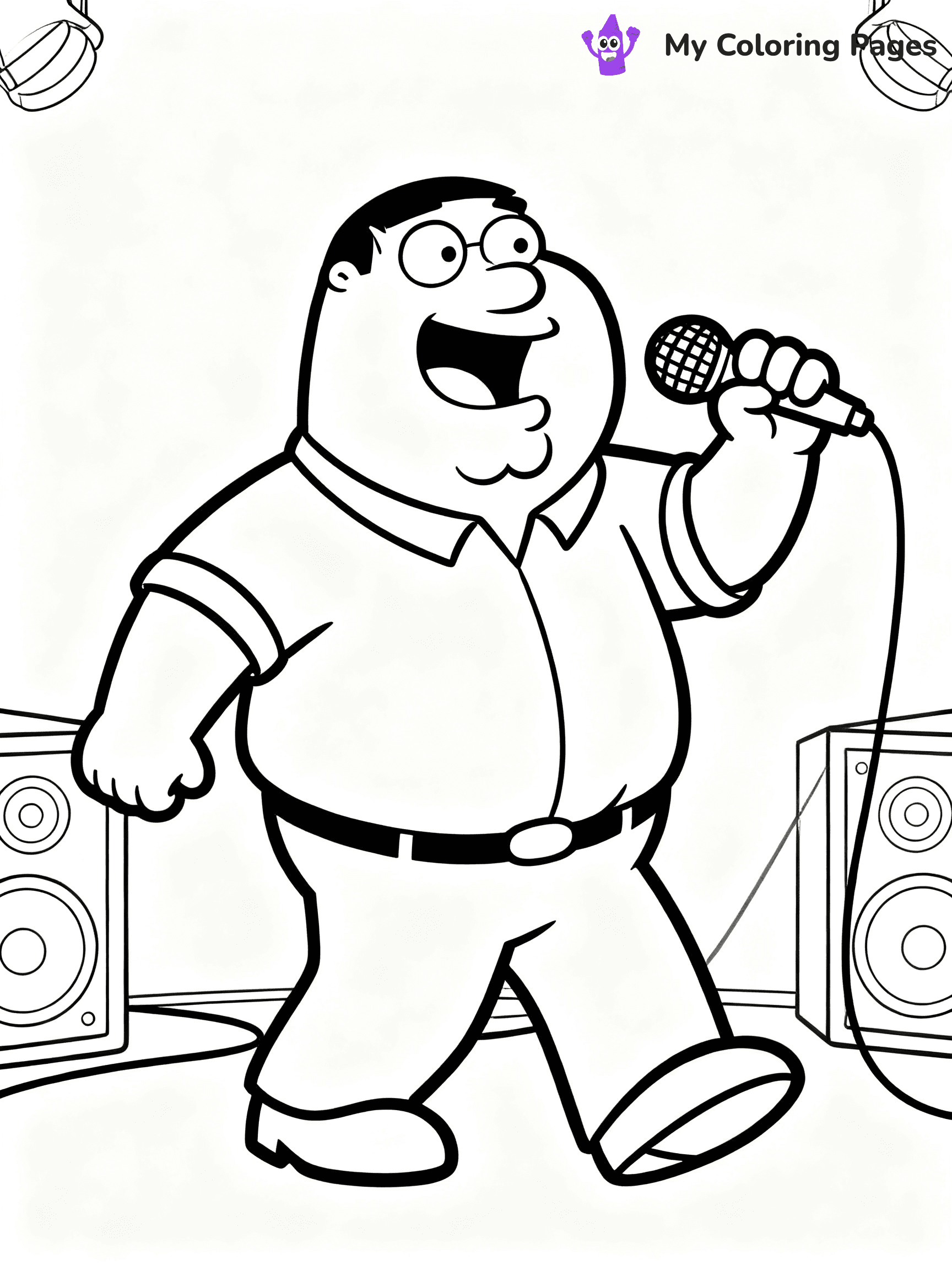 Family Guy Coloring Pages - 30