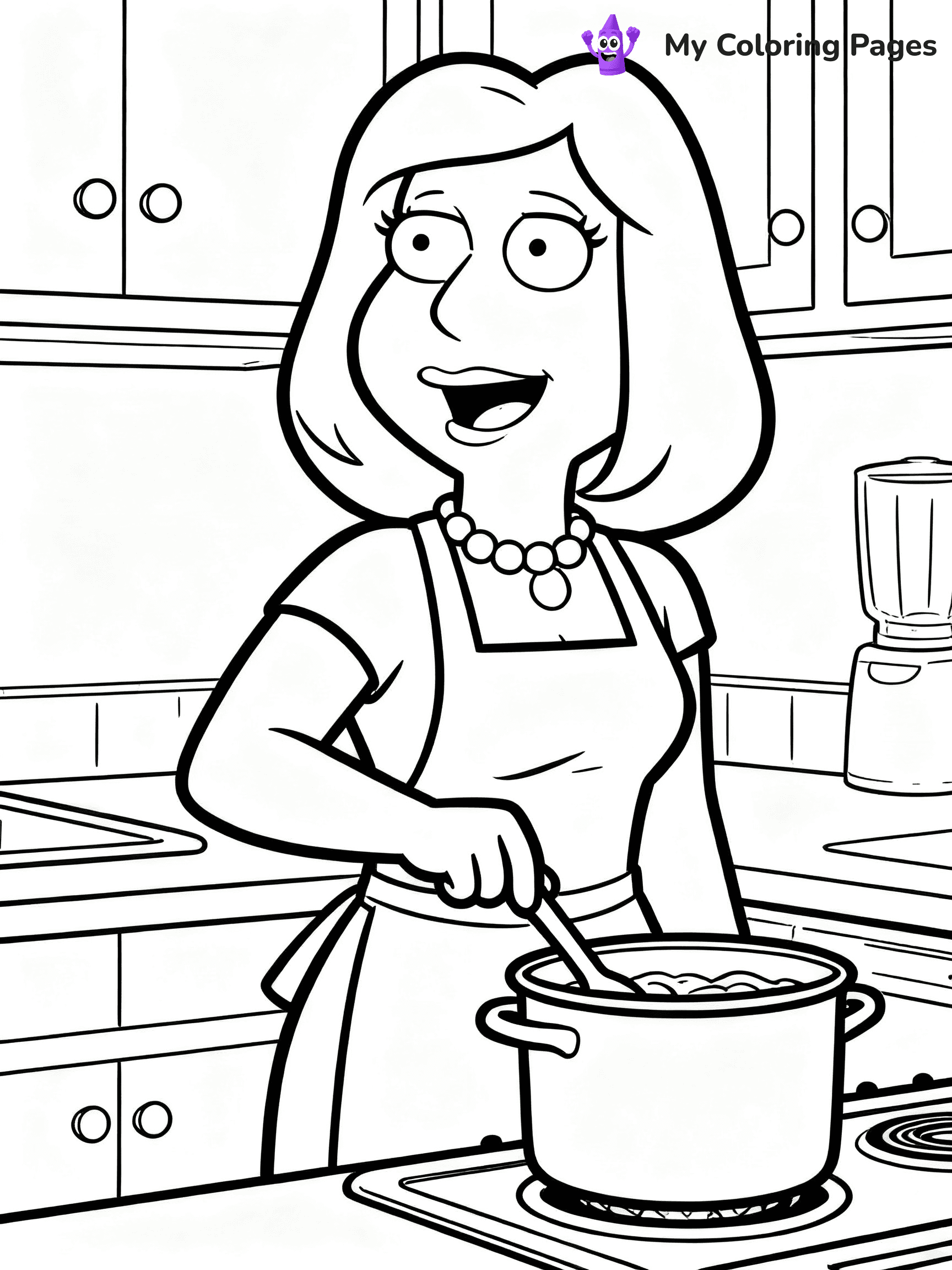 Family Guy Coloring Pages - 21