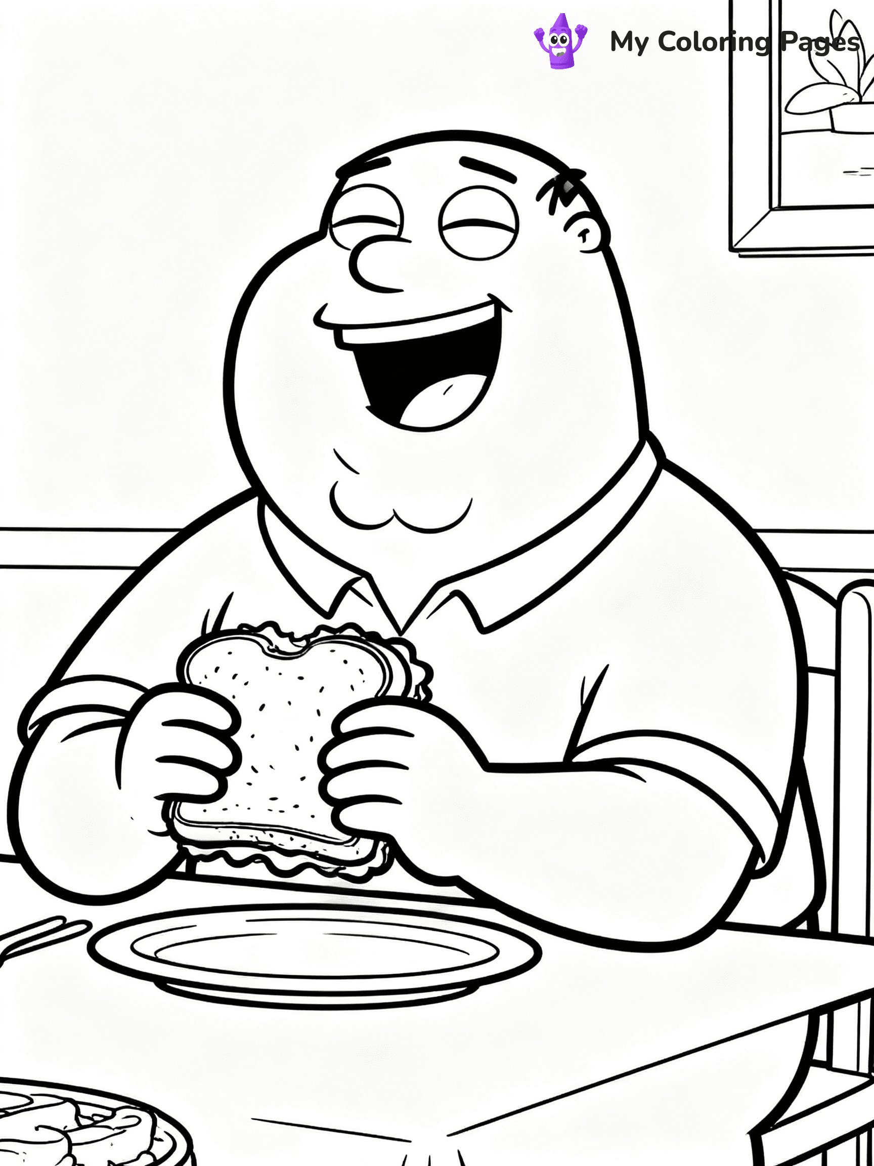 Family Guy Coloring Pages - 20
