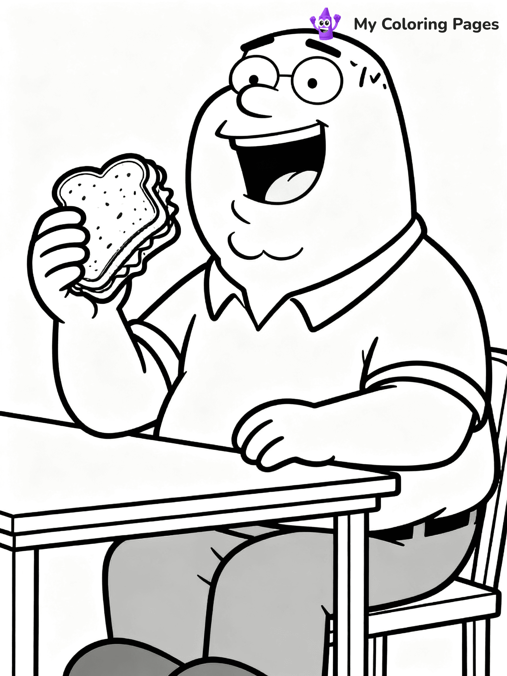 Family Guy Coloring Pages - 18