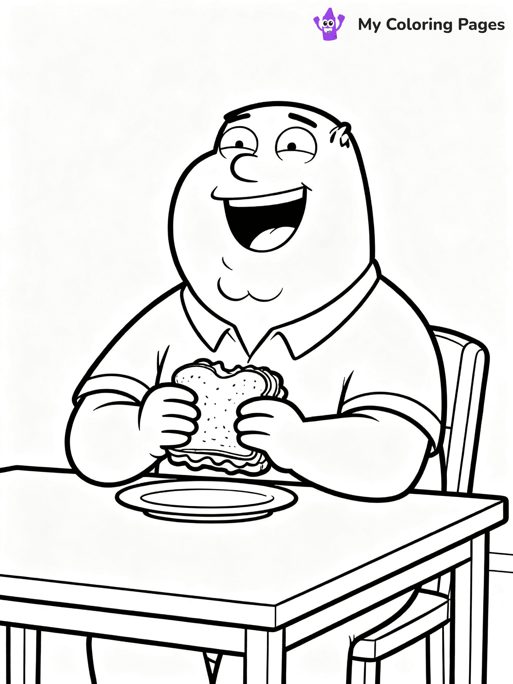 Family Guy Coloring Pages - 17