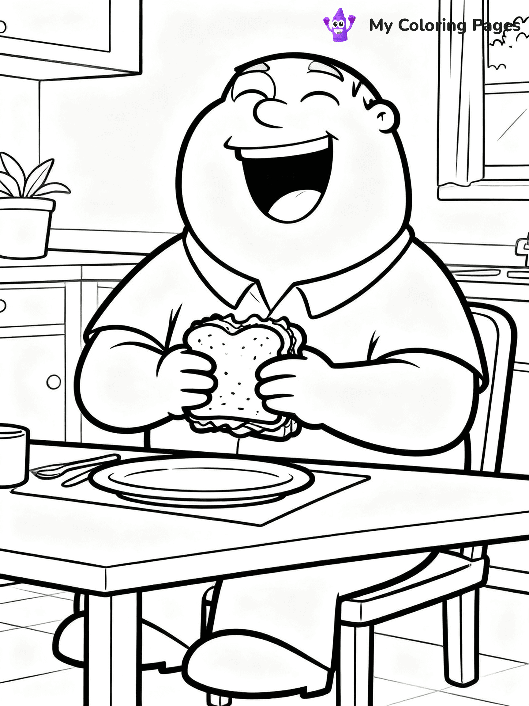 Family Guy Coloring Pages - 15