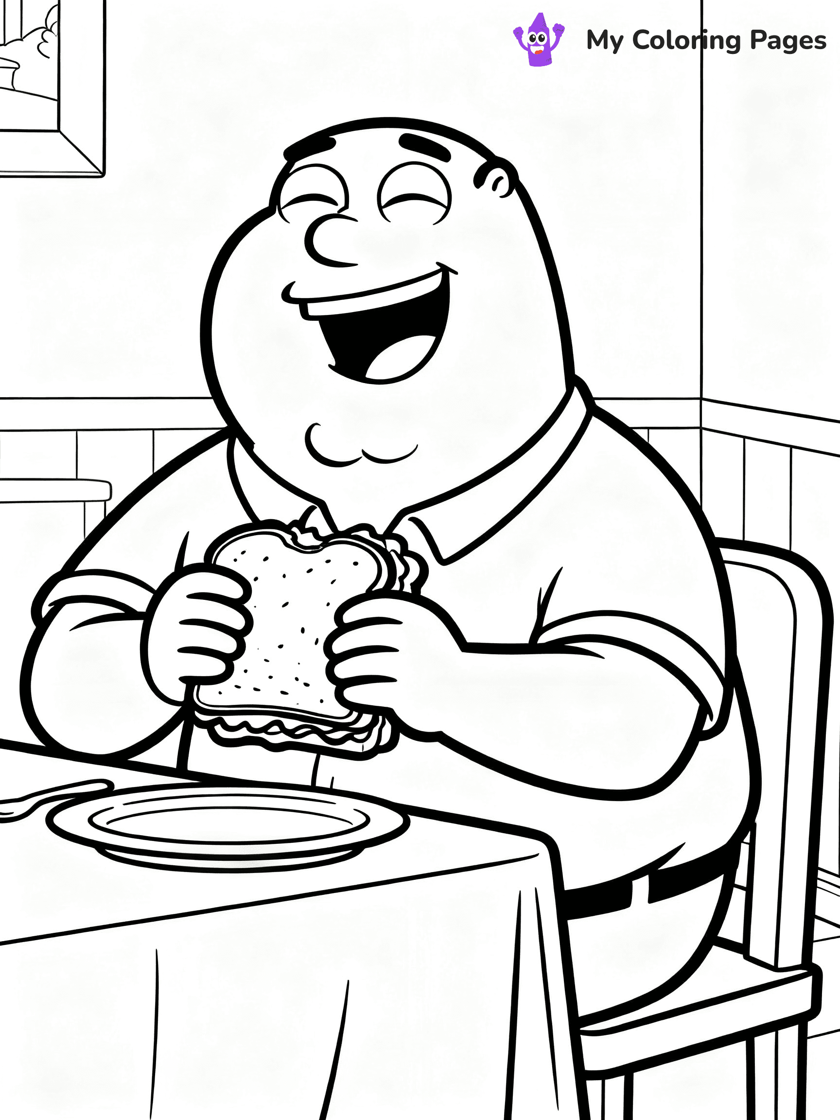 Family Guy Coloring Pages - 14