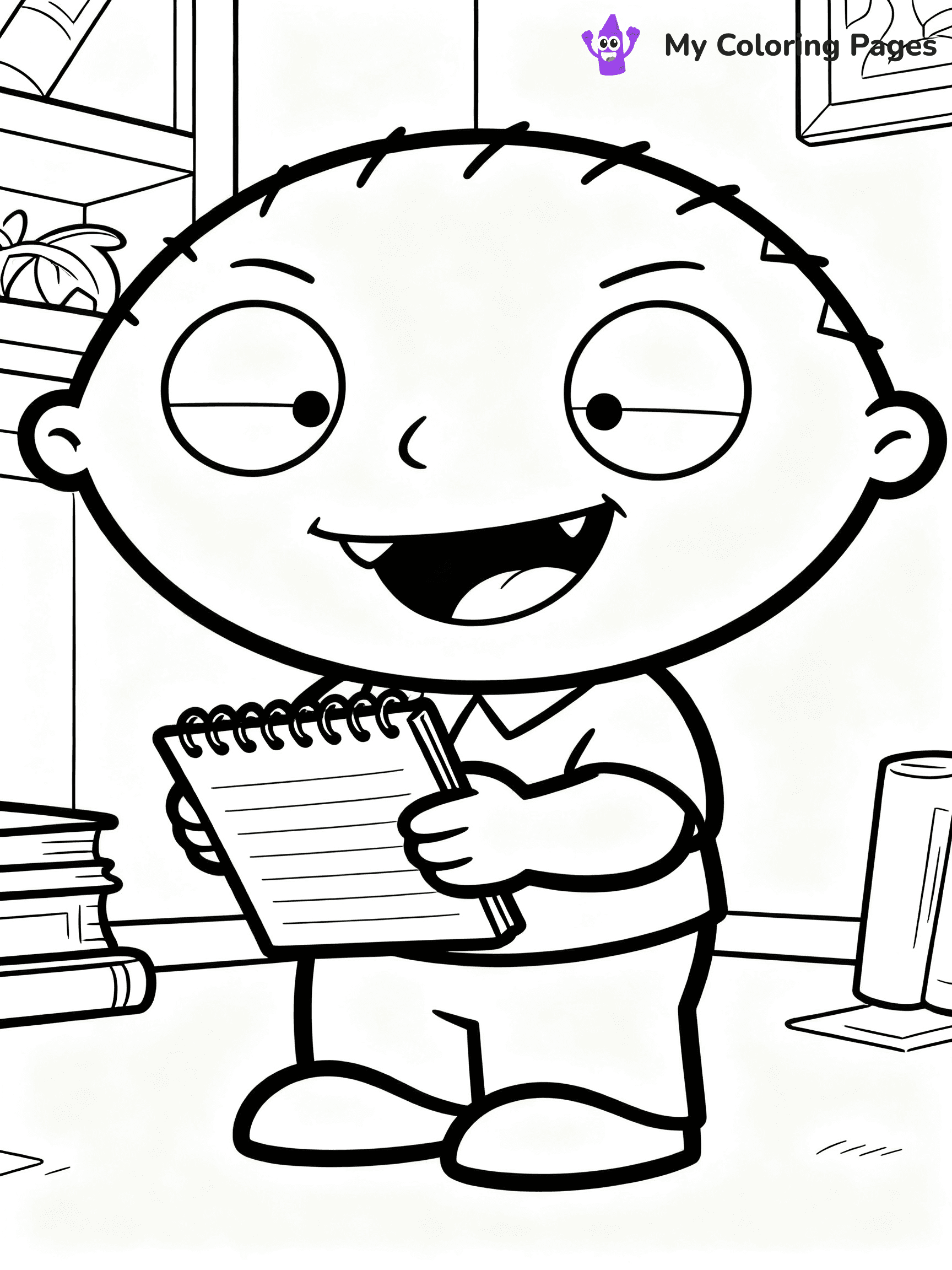 Family Guy Coloring Pages - 12