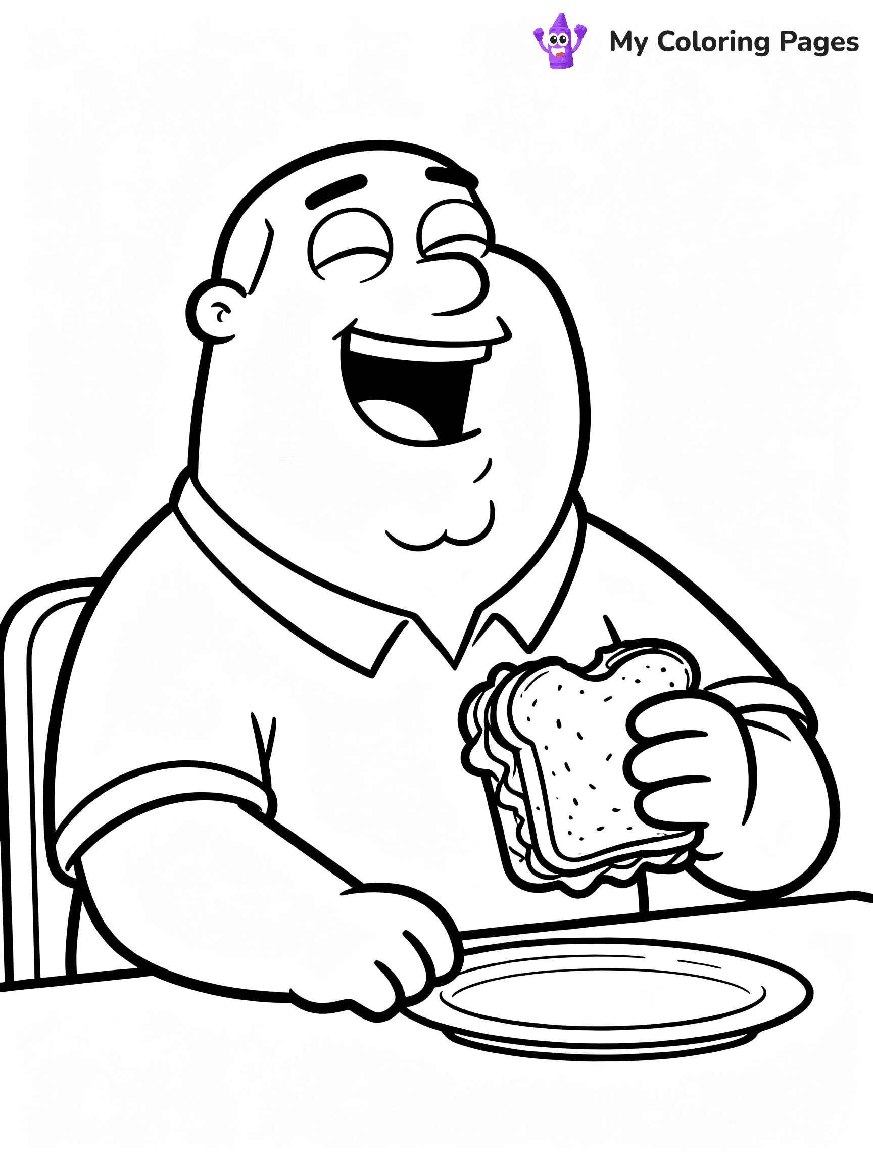 Family Guy Coloring Pages - 4