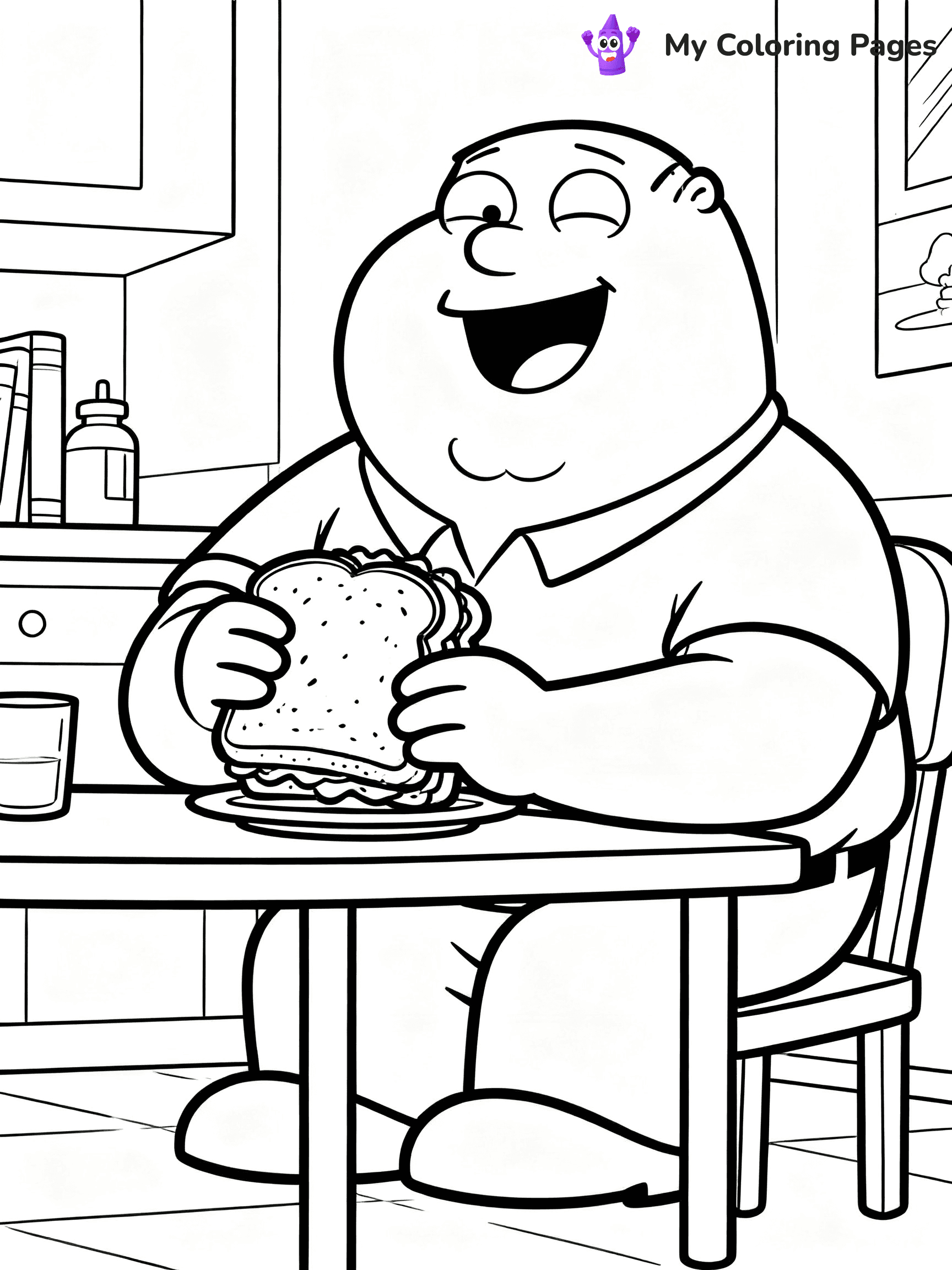 Family Guy Coloring Pages - 1