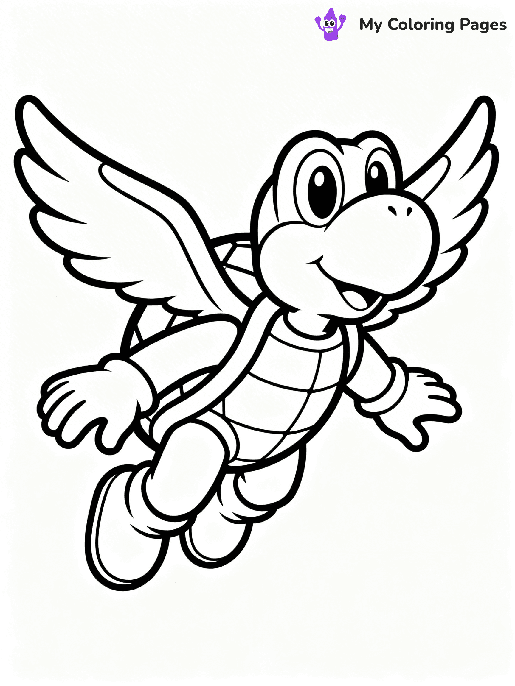 Koopa Troopa Coloring Pages - 24