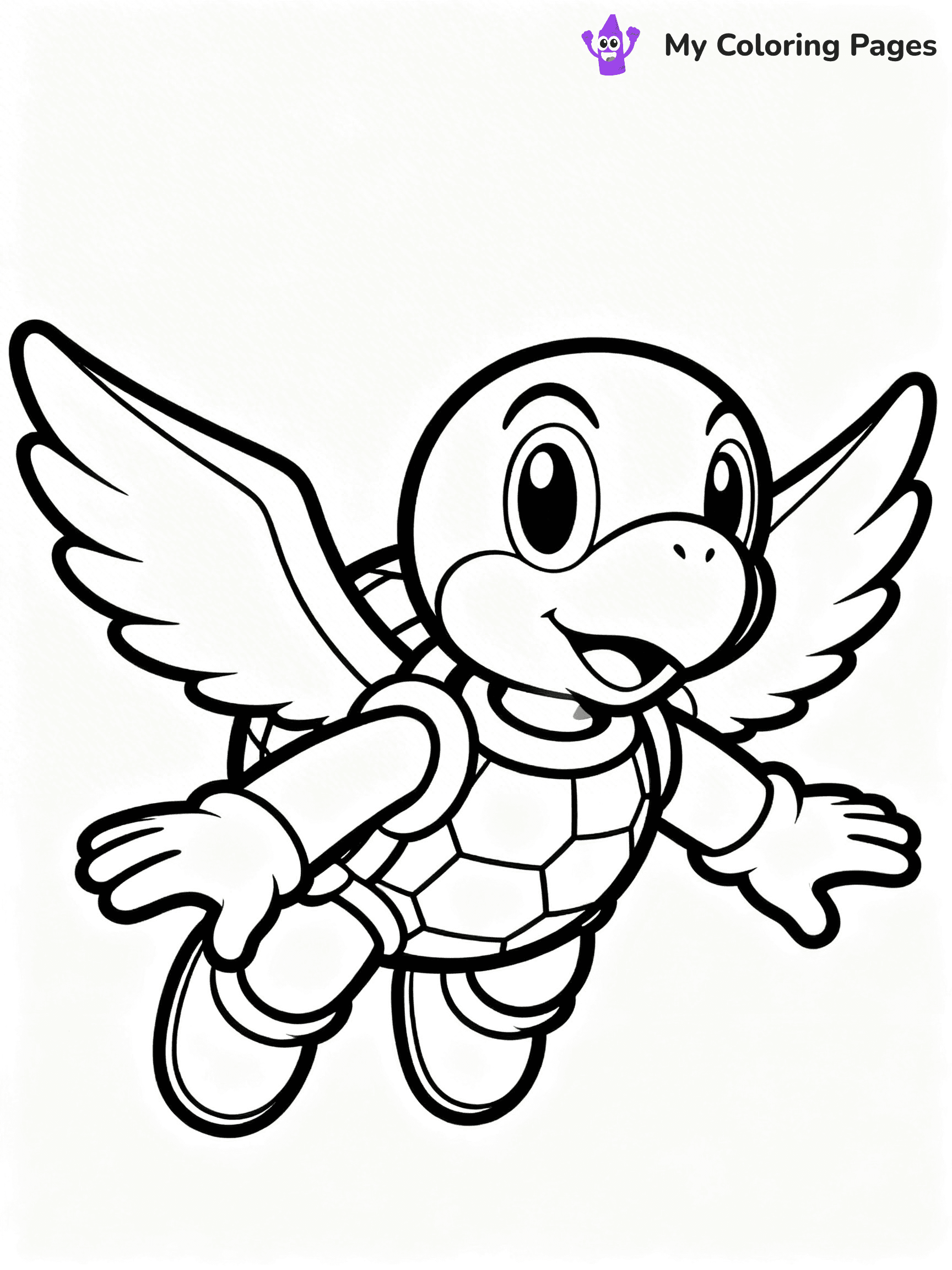 Koopa Troopa Coloring Pages - 23