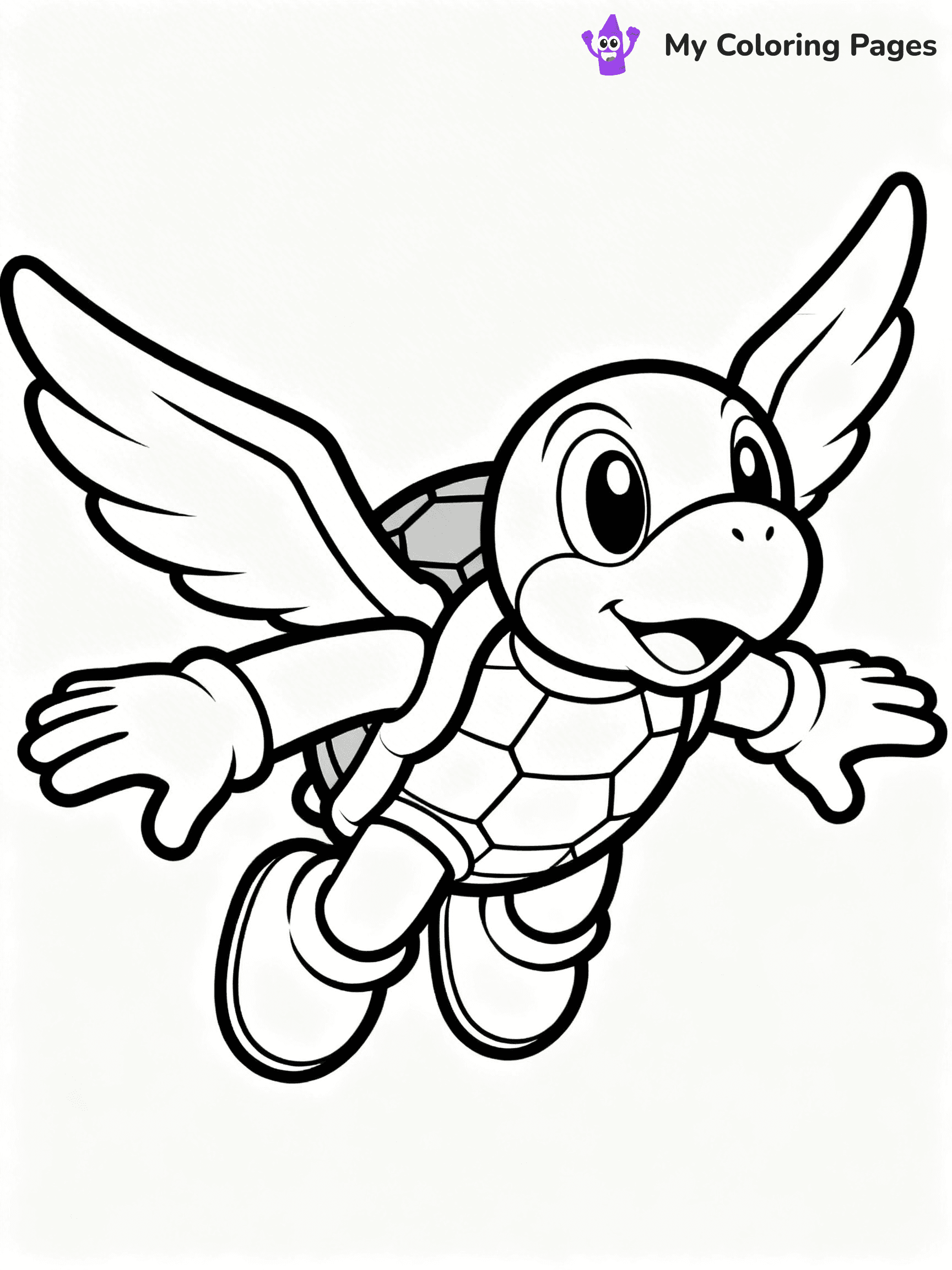 Koopa Troopa Coloring Pages - 21