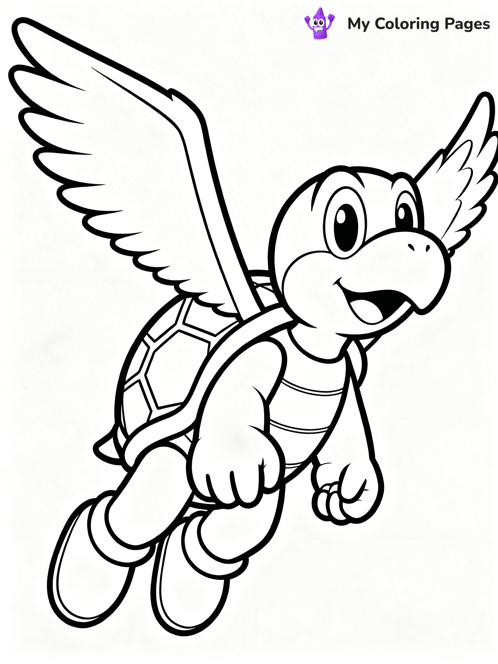 Koopa Troopa Coloring Pages - 20