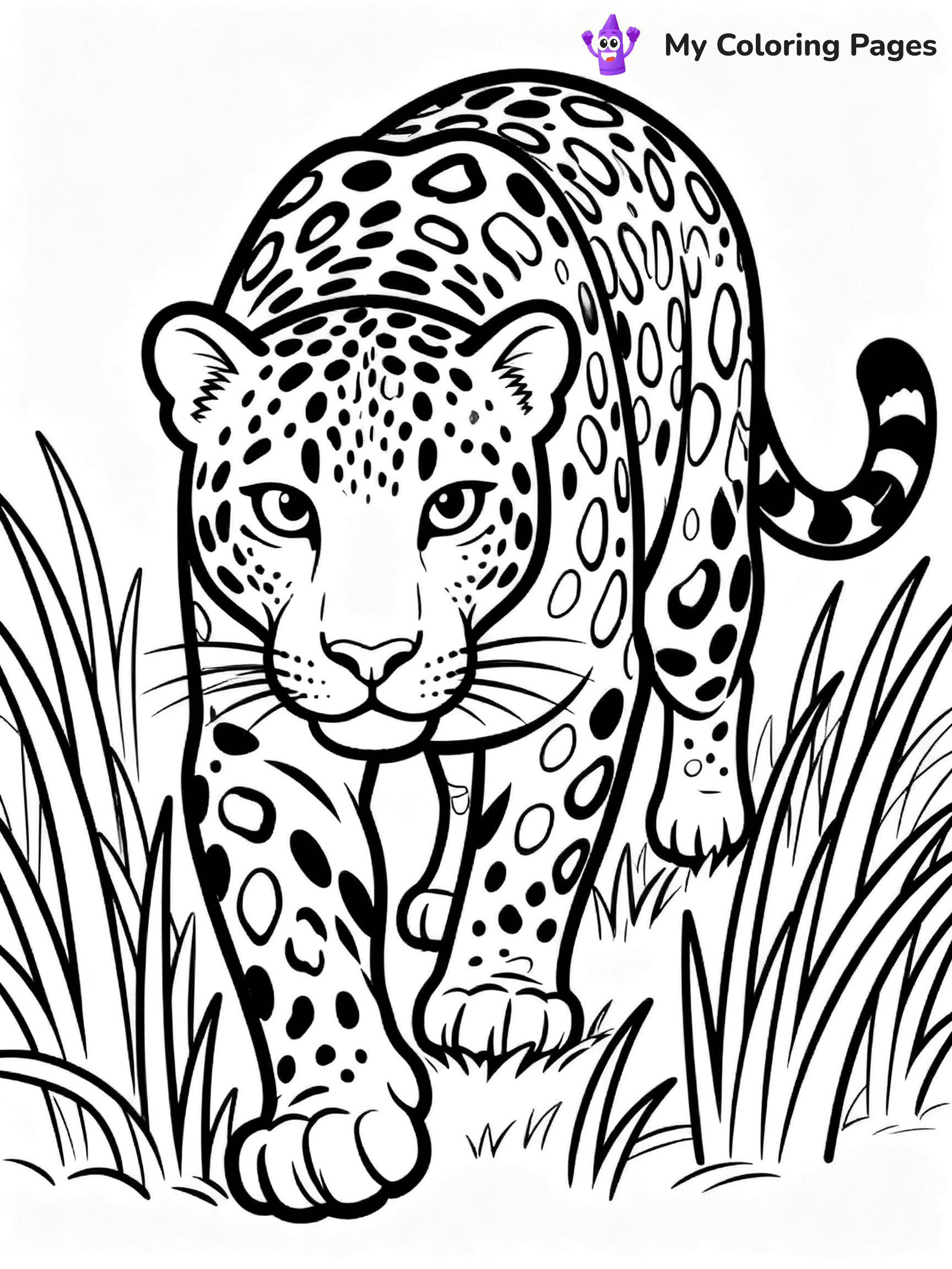 Leopard Coloring Pages - 70