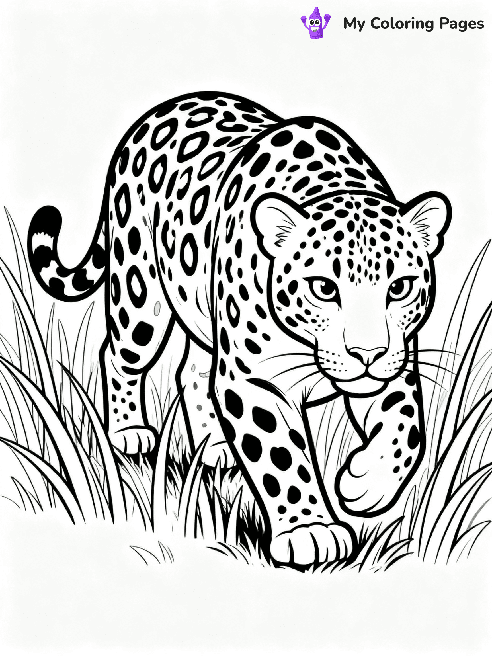 Leopard Coloring Pages - 68