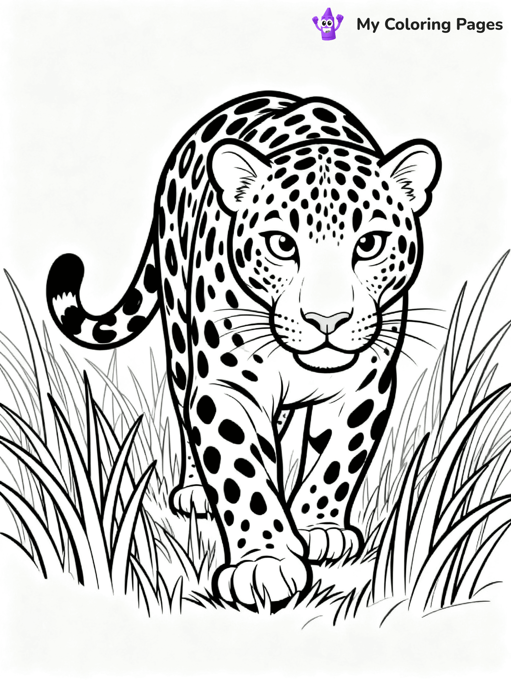 Leopard Coloring Pages - 66