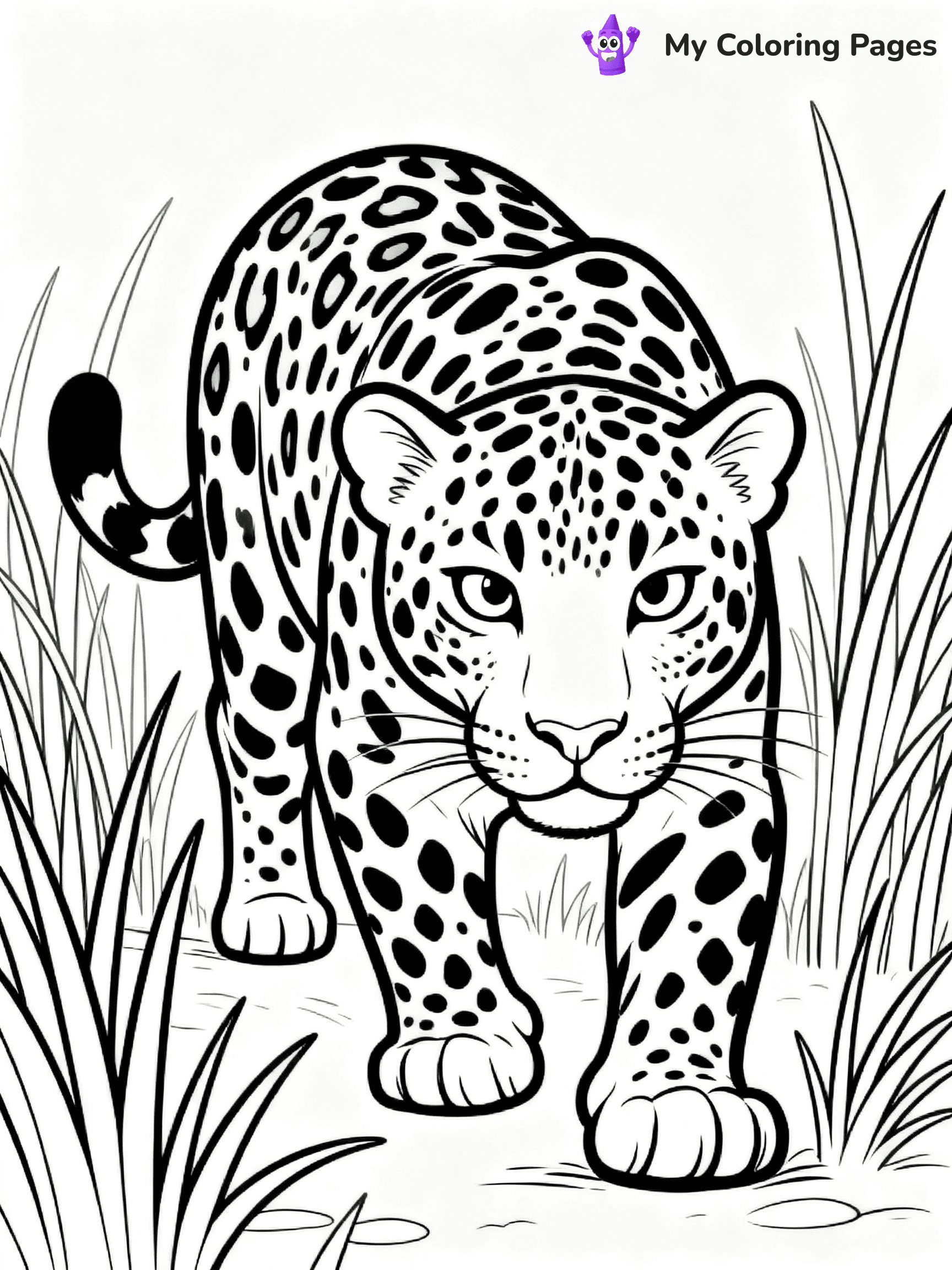 Leopard Coloring Pages - 65