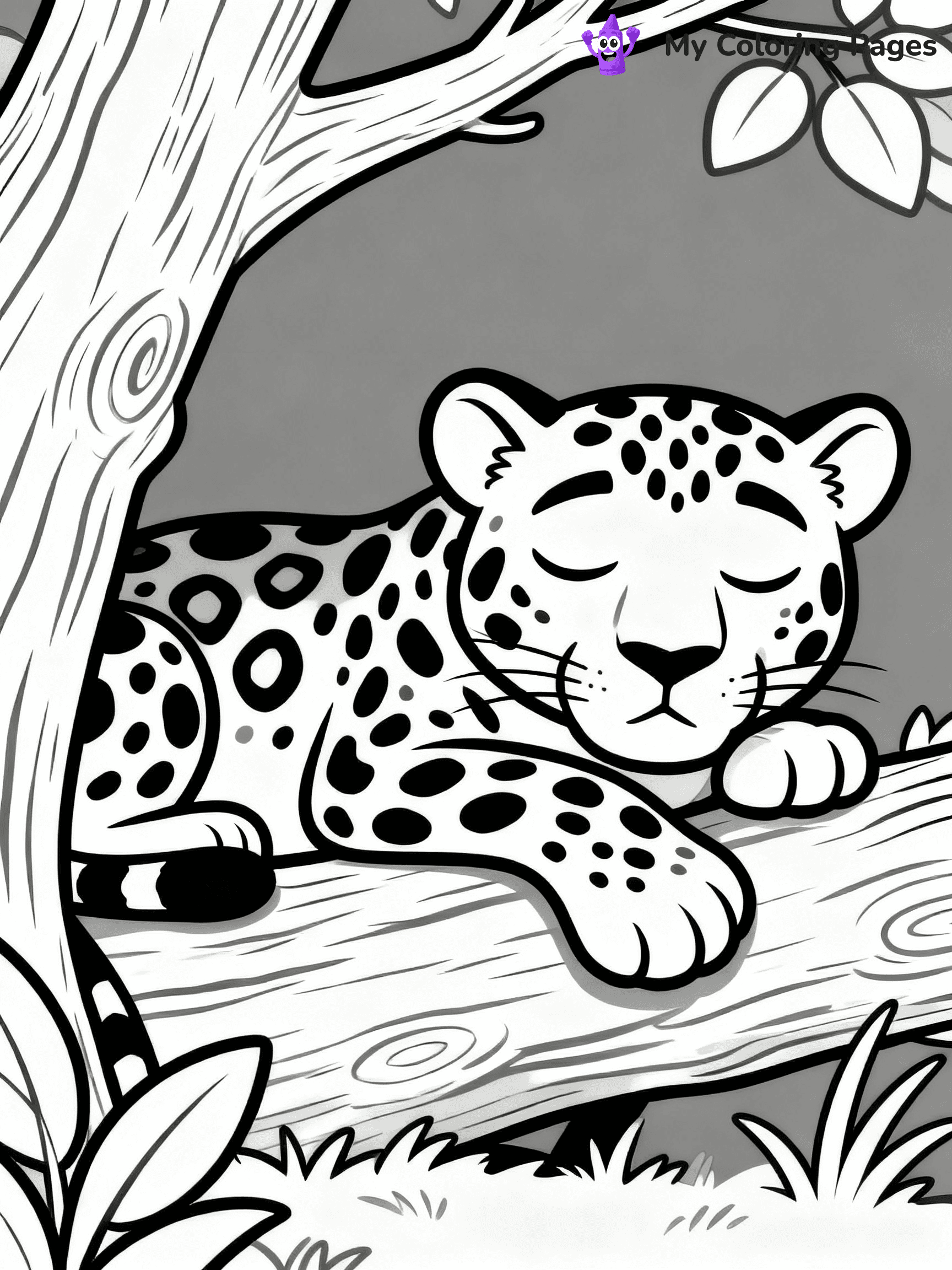 Leopard Coloring Pages - 63