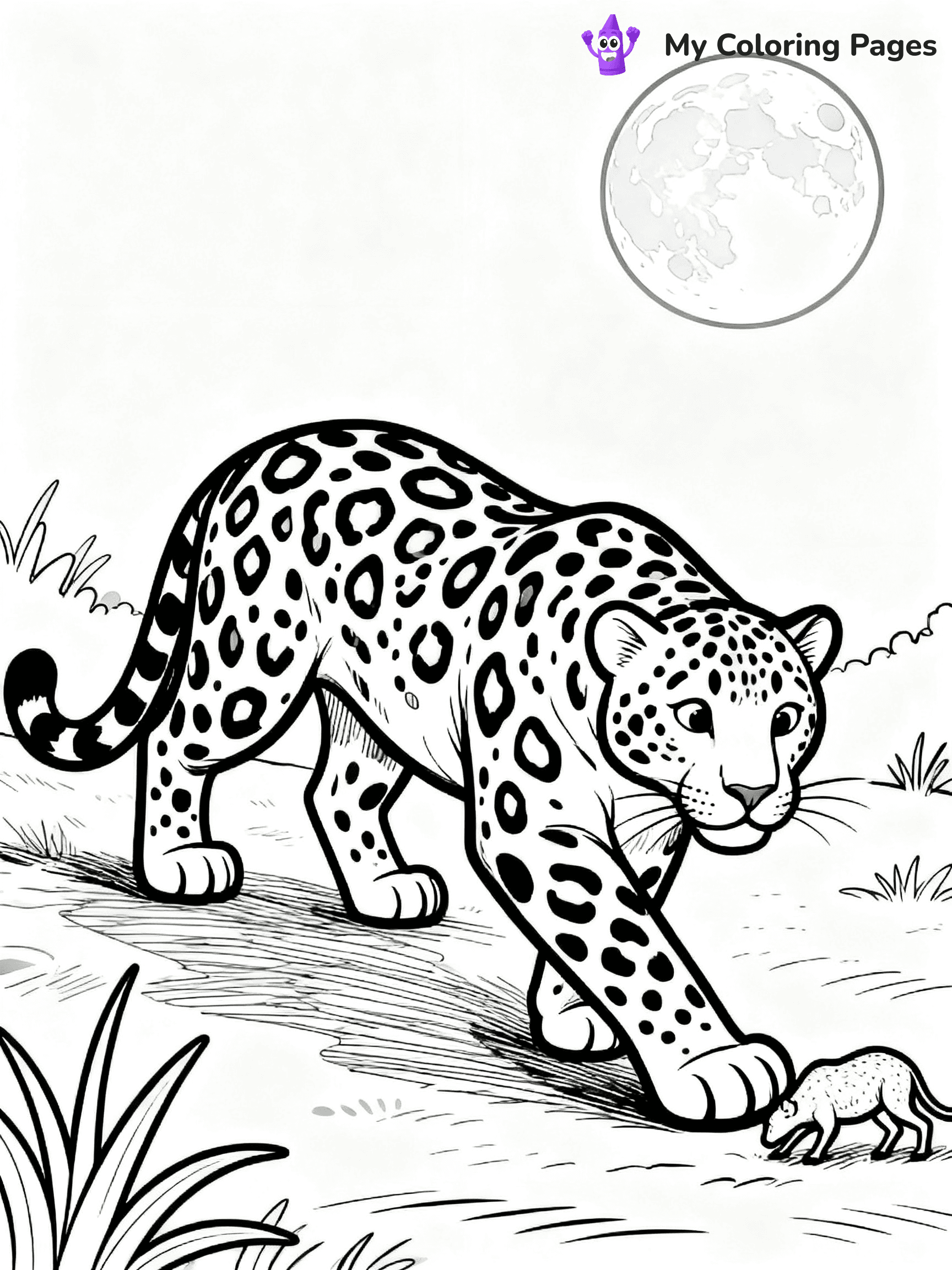 Leopard Coloring Pages - 32