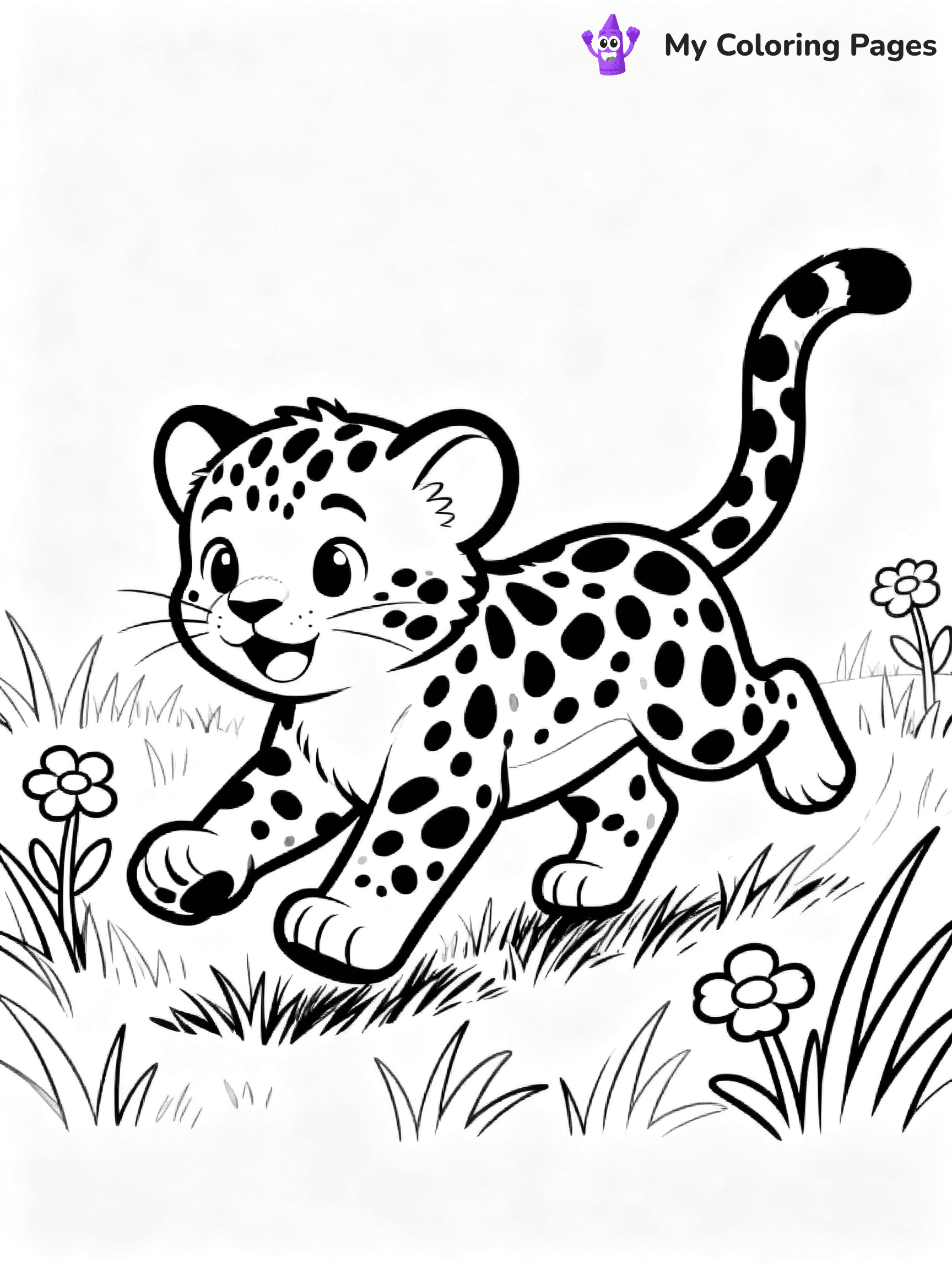 Leopard Coloring Pages - 22