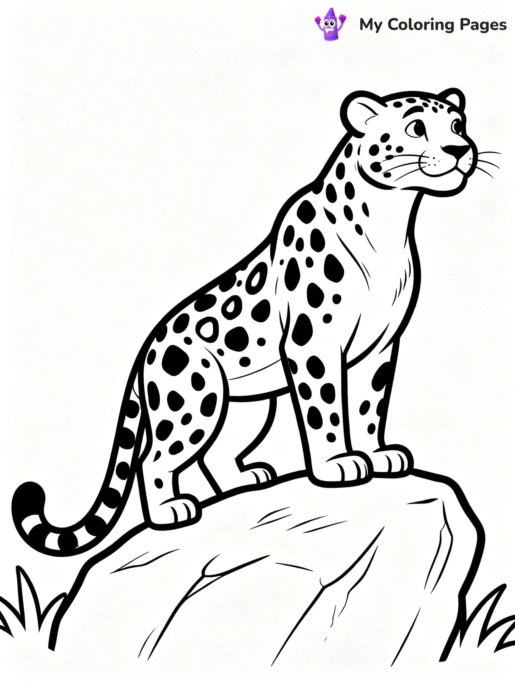 Leopard Coloring Pages - 14