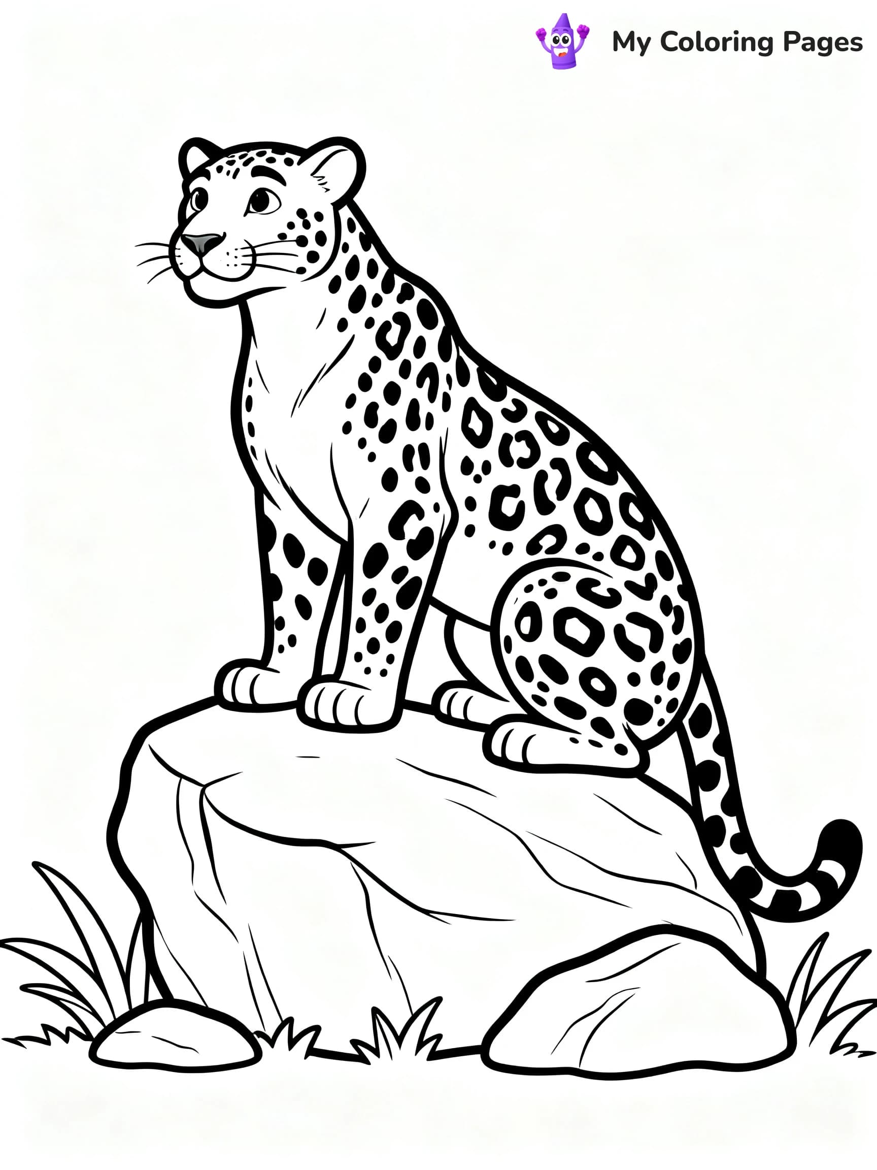 Leopard Coloring Pages - 13
