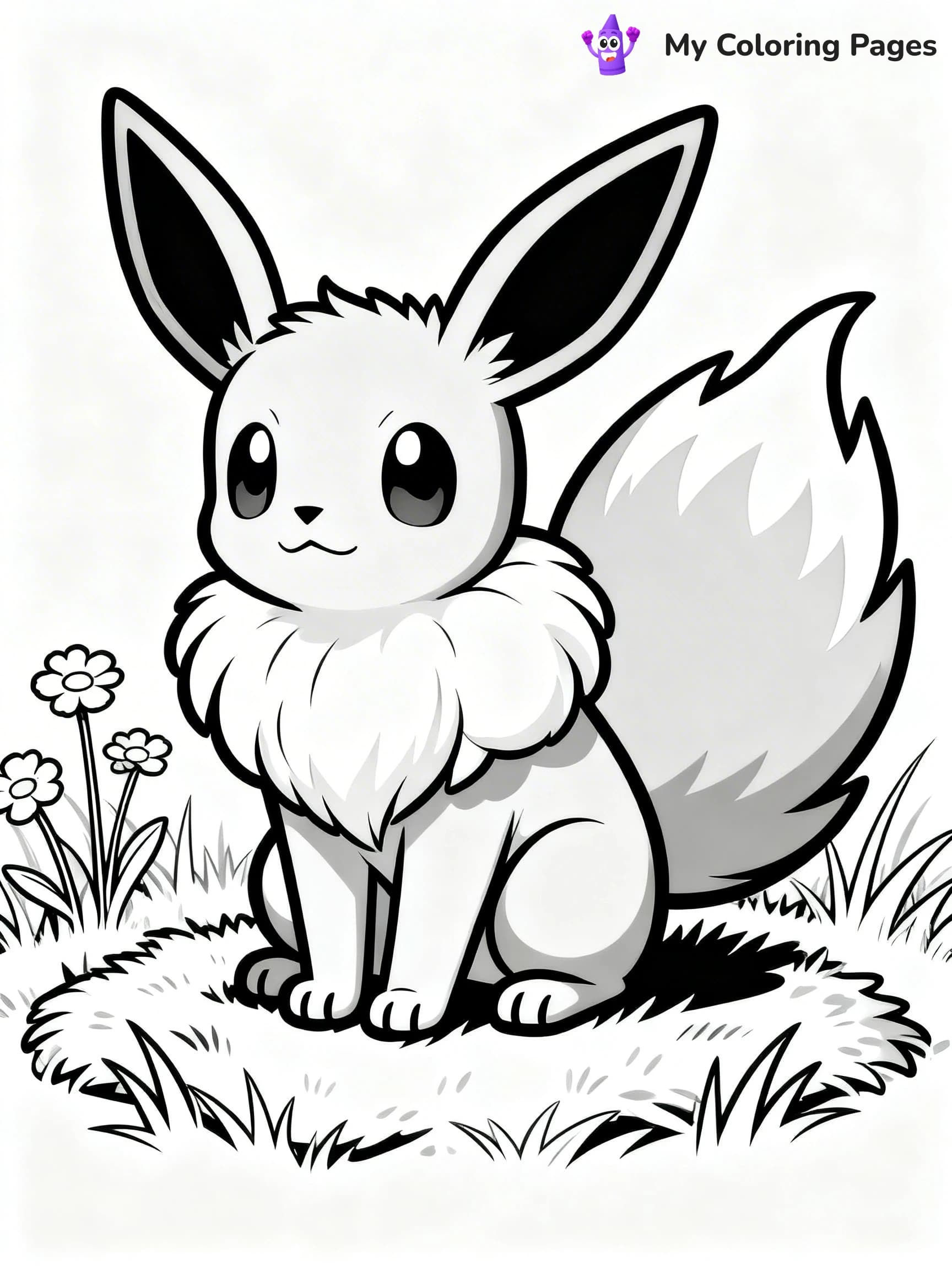 Pokemon Characters Coloring Pages - 22