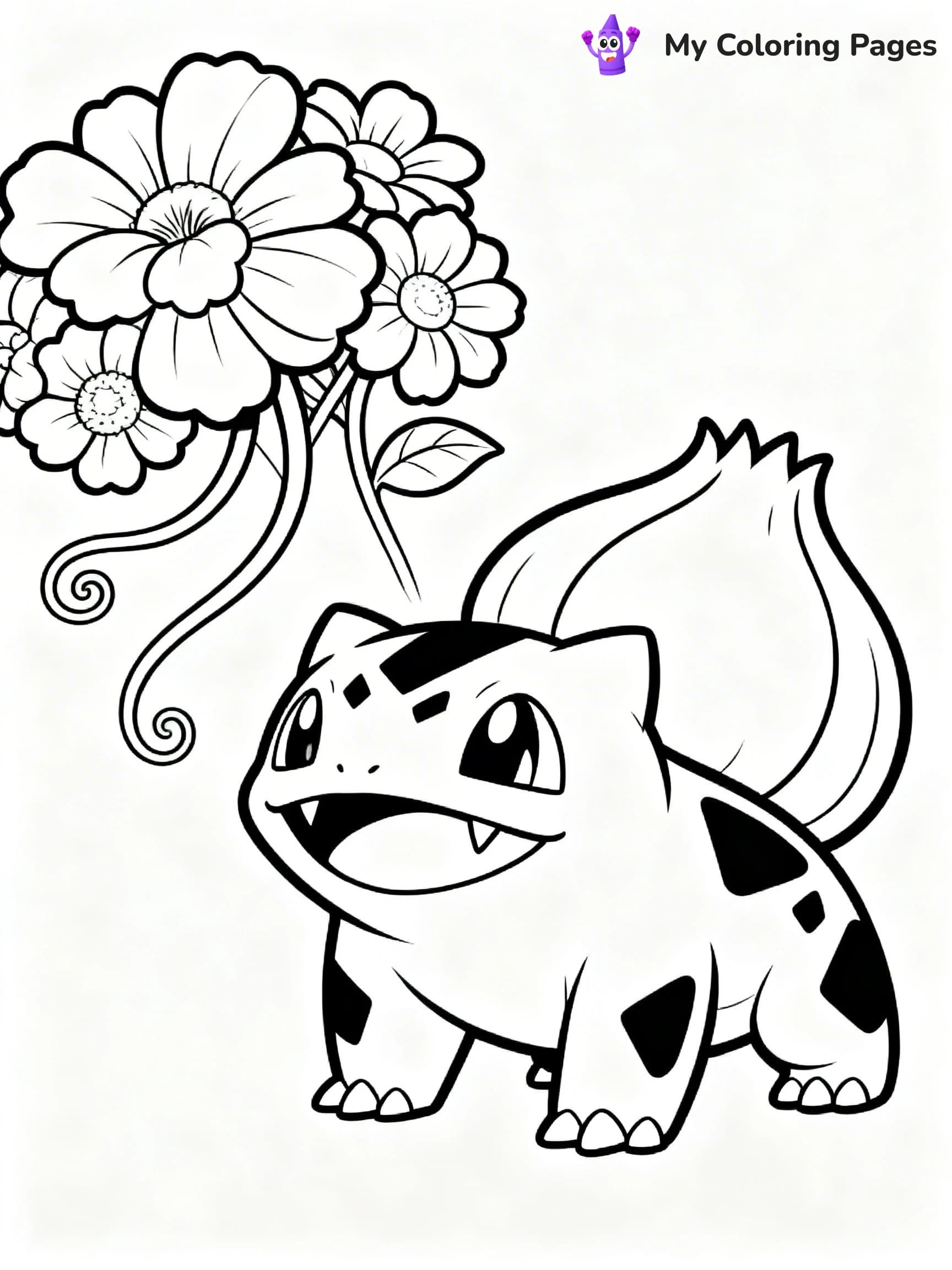 Pokemon Characters Coloring Pages - 21