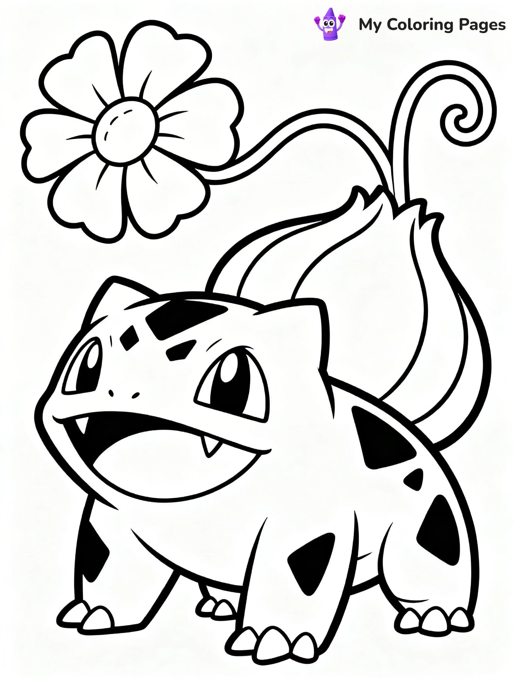 Pokemon Characters Coloring Pages - 20