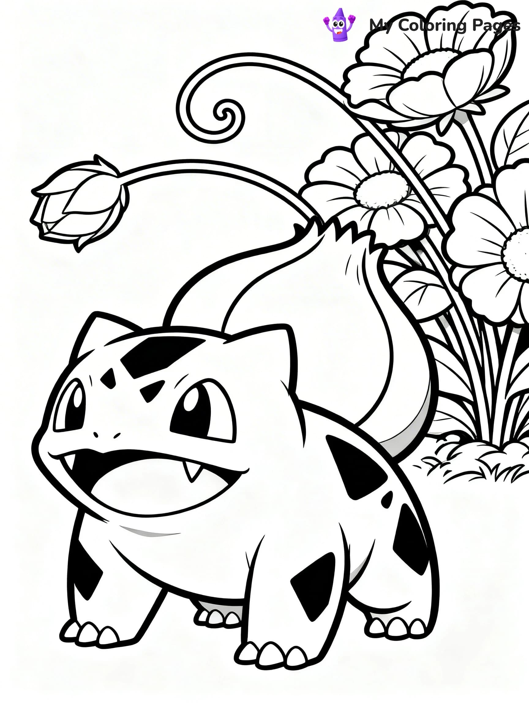 Pokemon Characters Coloring Pages - 19